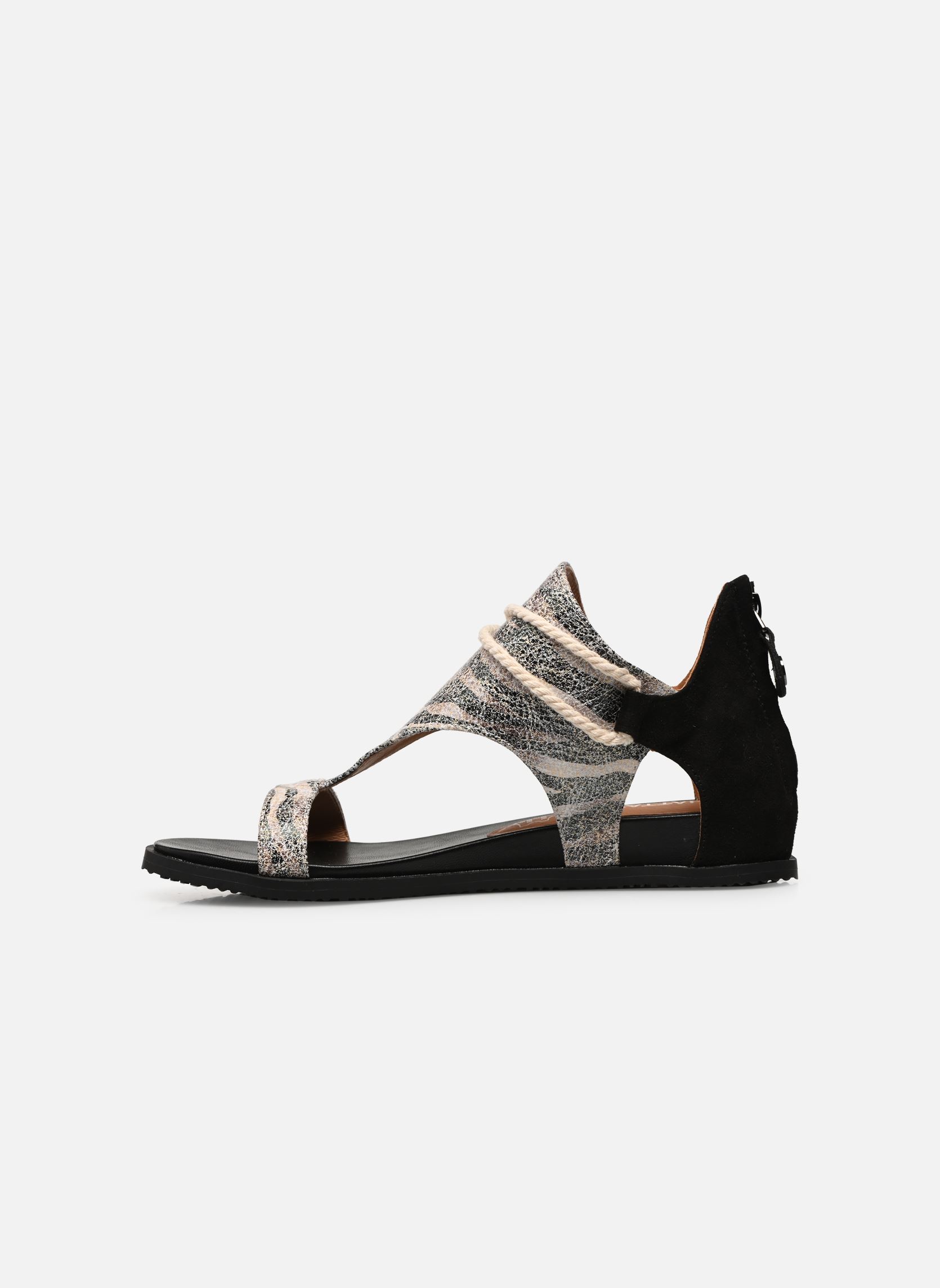 Sandalen JOY dames zwart Chattawak Sandalen JOY dames zwart zebra