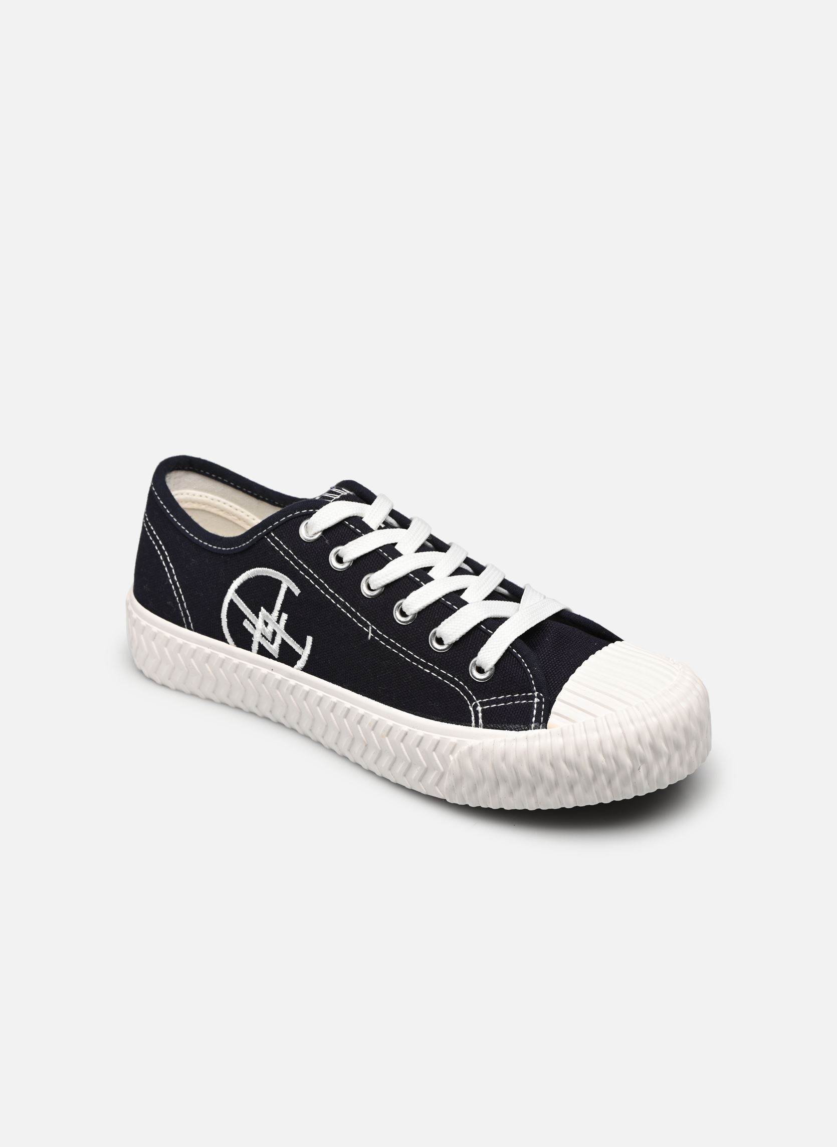 Baskets toile ROMAN femme bleu Chattawak Baskets toile ROMAN femme bleu Marine