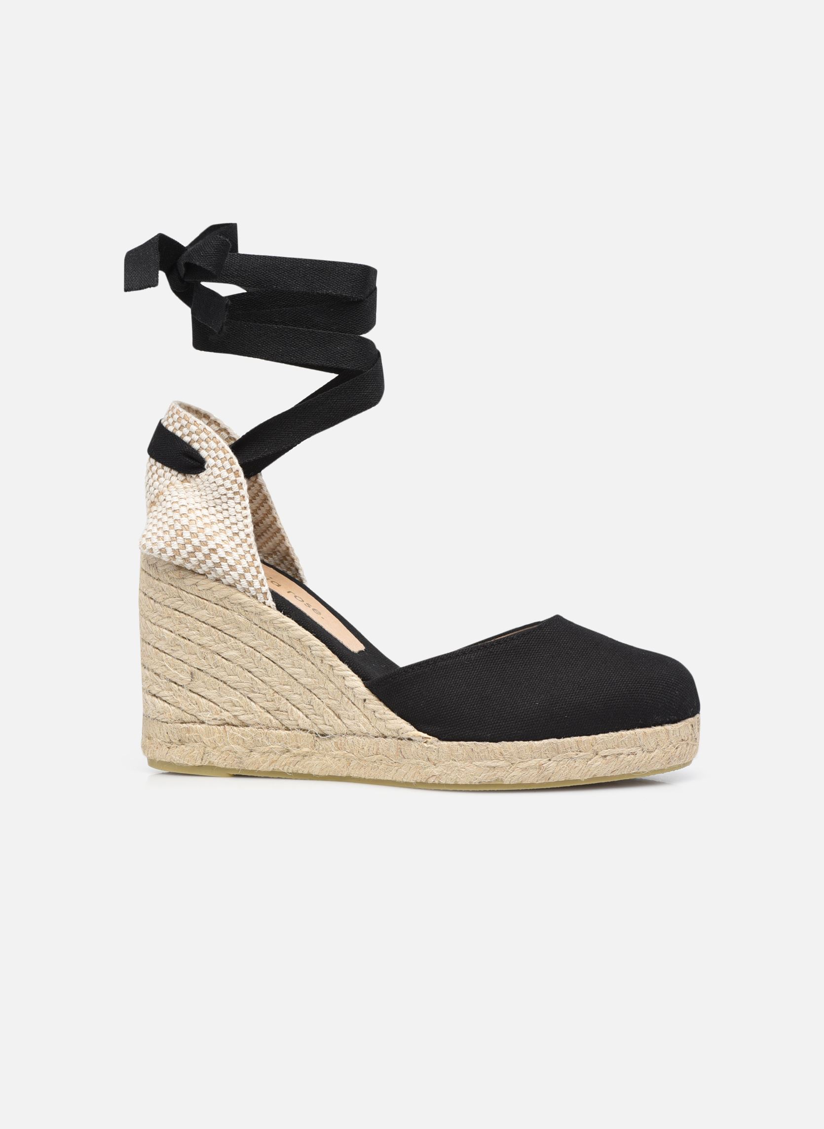 Espadrilles compensées et plateformes Daena femme noir Georgia Rose Espadrilles compensées et plateformes Daena femme noir NOIR