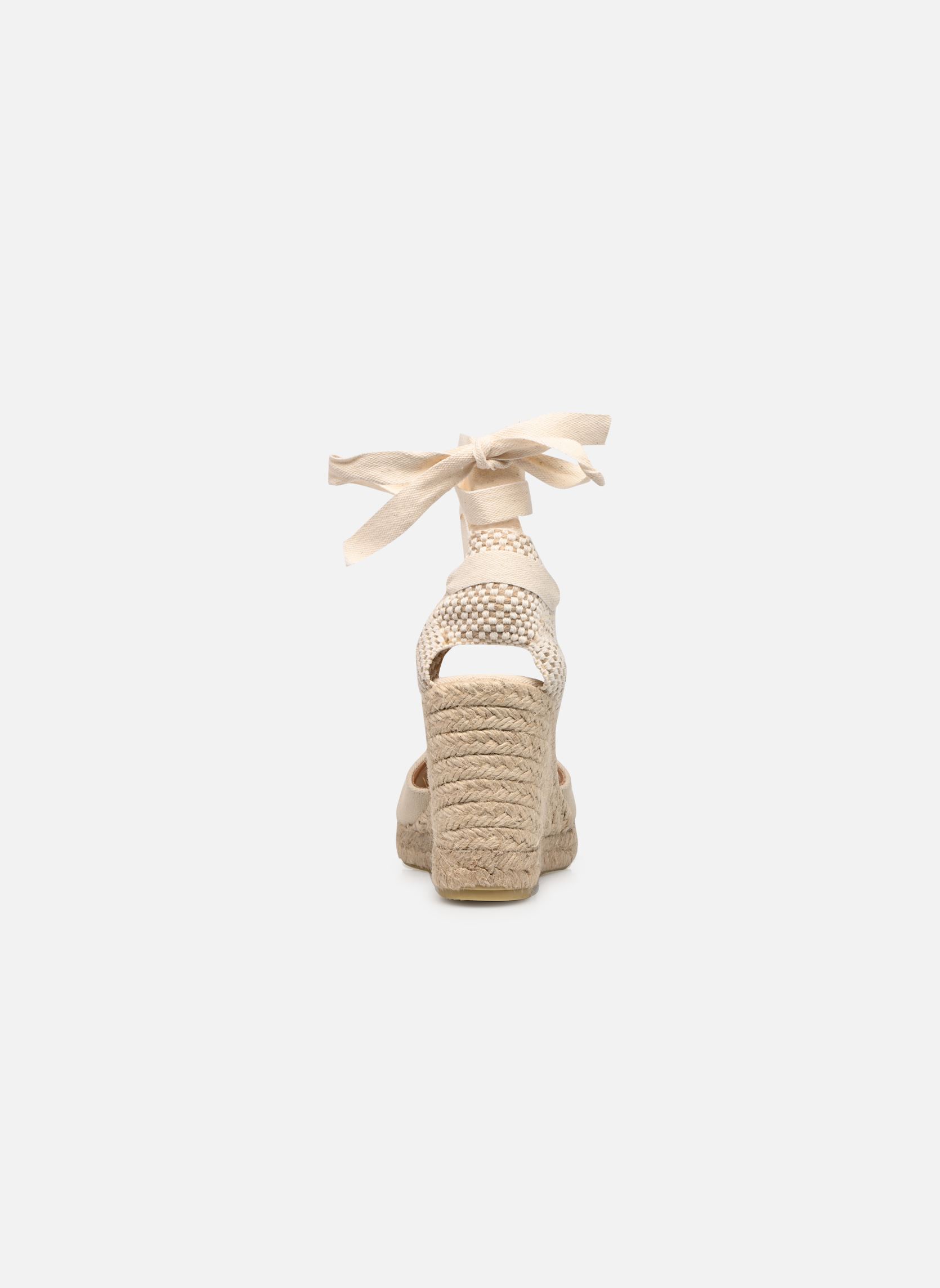 Espadrilles compensées et plateformes Daena femme blanc Georgia Rose Espadrilles compensées et plateformes Daena femme blanc ECRU