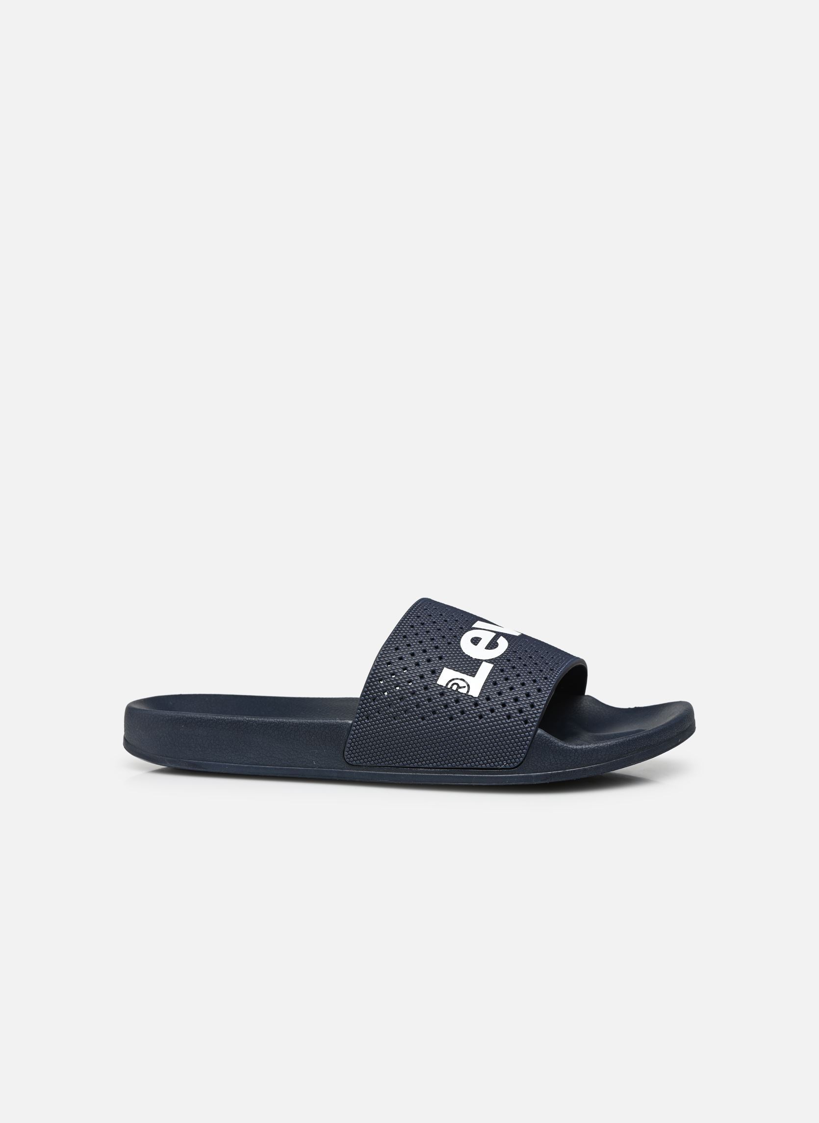 Badslippers June Perf heren blauw Levi's Badslippers June Perf heren blauw Navy Blue