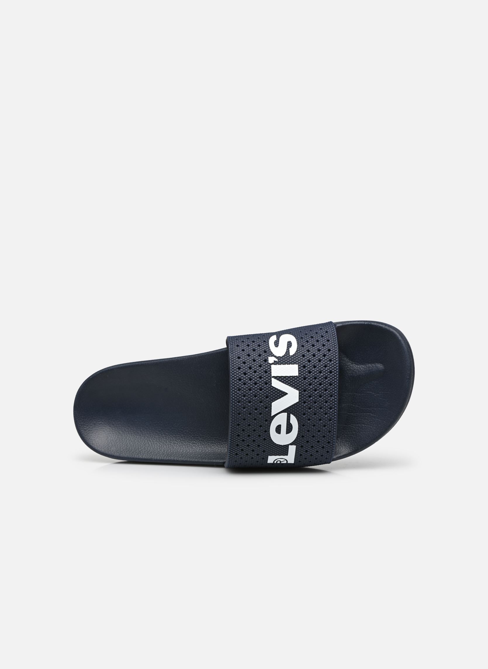Badslippers June Perf heren blauw Levi's Badslippers June Perf heren blauw Navy Blue