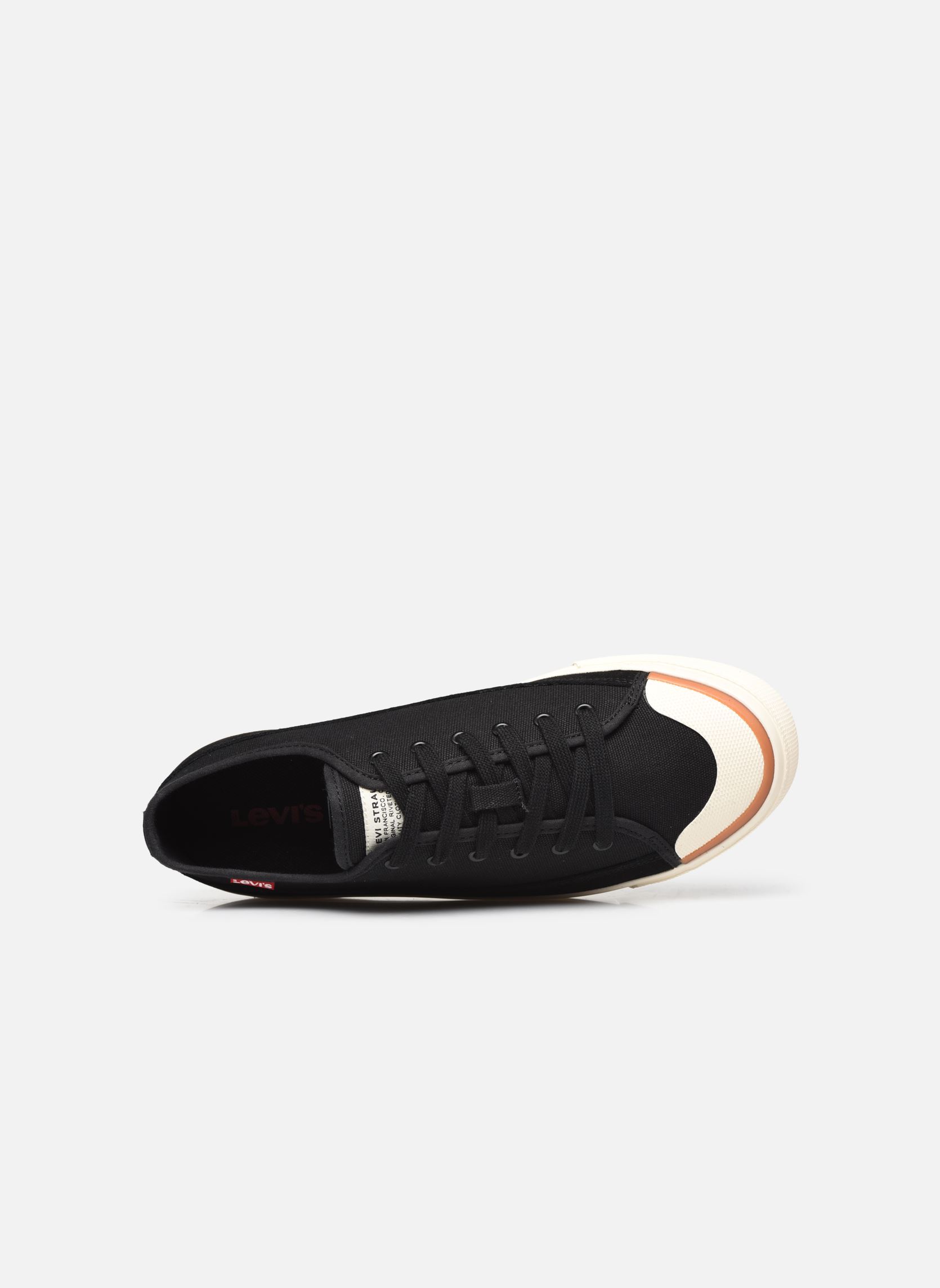 Baskets basses Square Low homme noir Levi's Baskets basses Square Low homme noir Regular Black