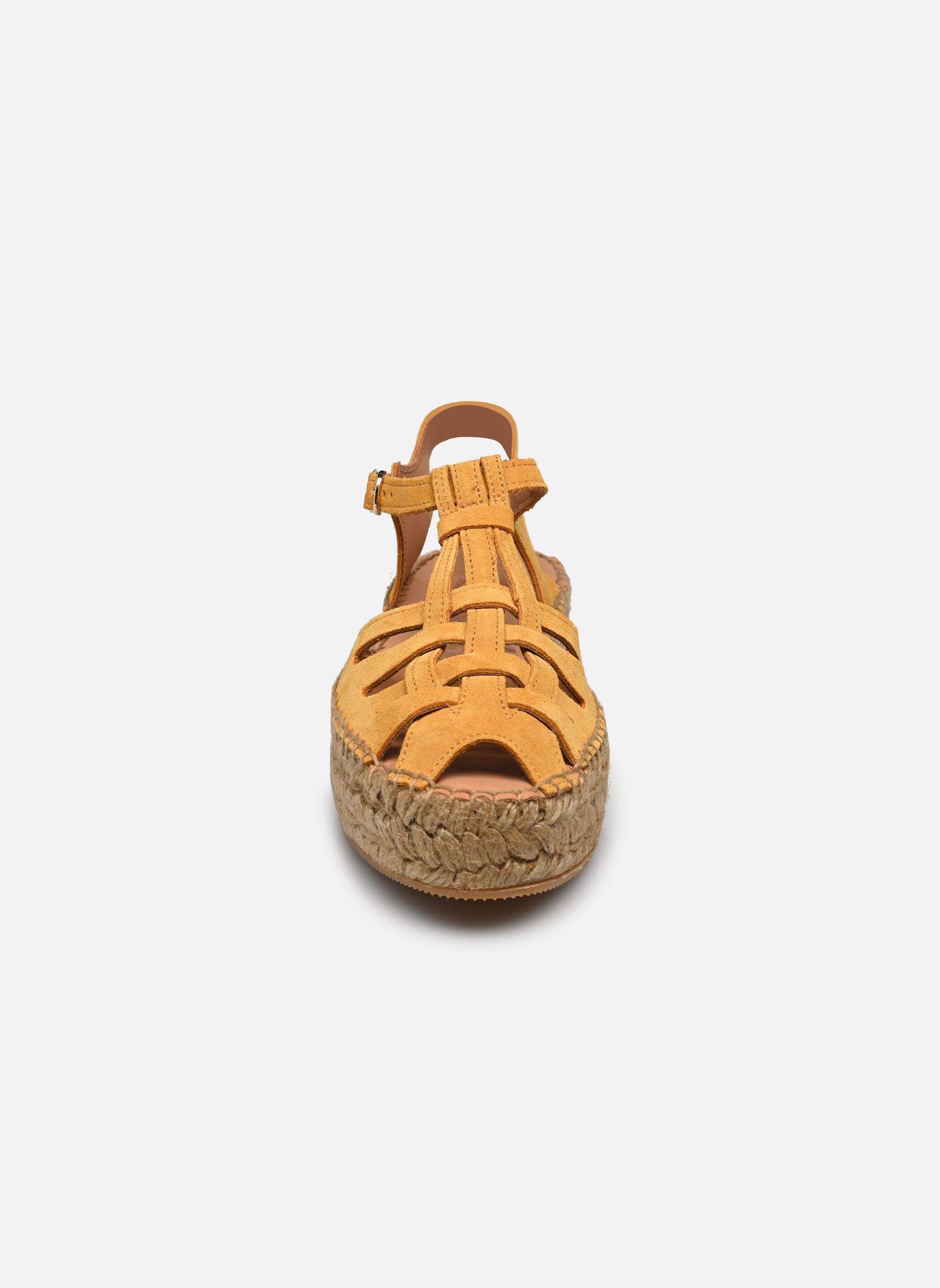 Keil- und Plateau-Espadrilles Bemol damen gelb Naguisa Keil- und Plateau-Espadrilles Bemol damen gelb MUSTARD