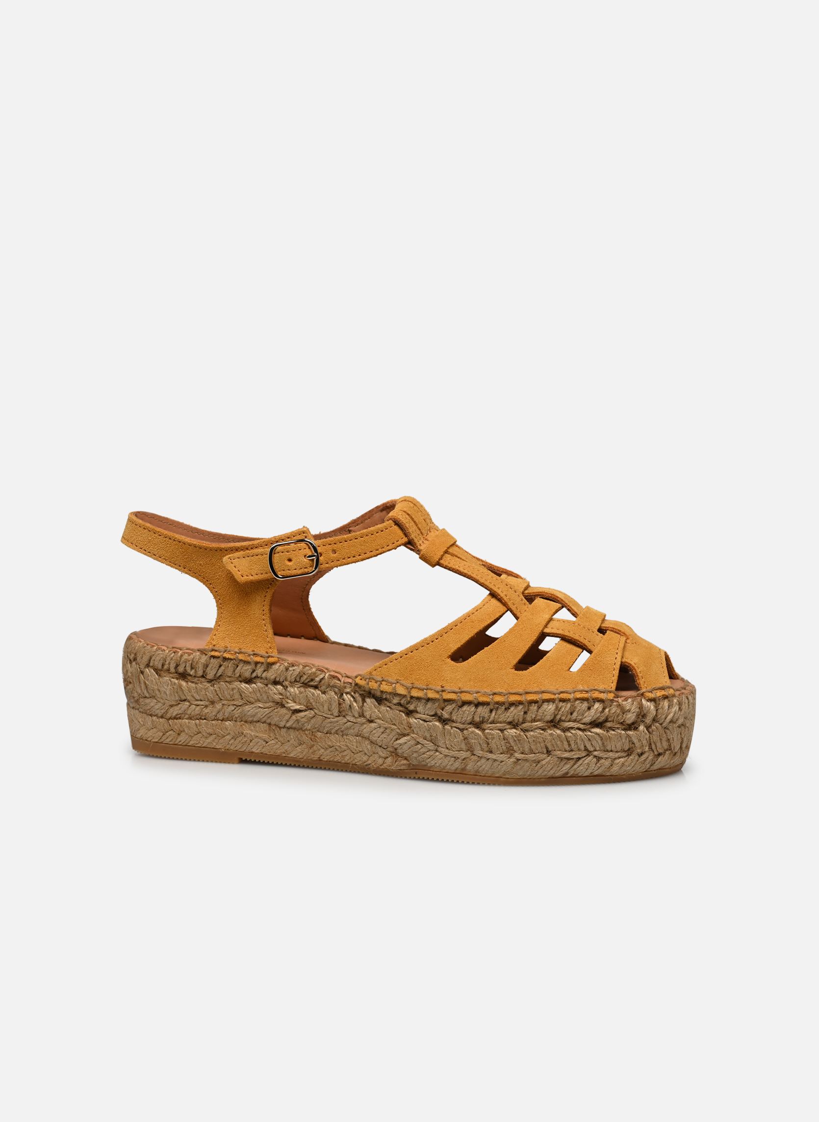 Keil- und Plateau-Espadrilles Bemol damen gelb Naguisa Keil- und Plateau-Espadrilles Bemol damen gelb MUSTARD