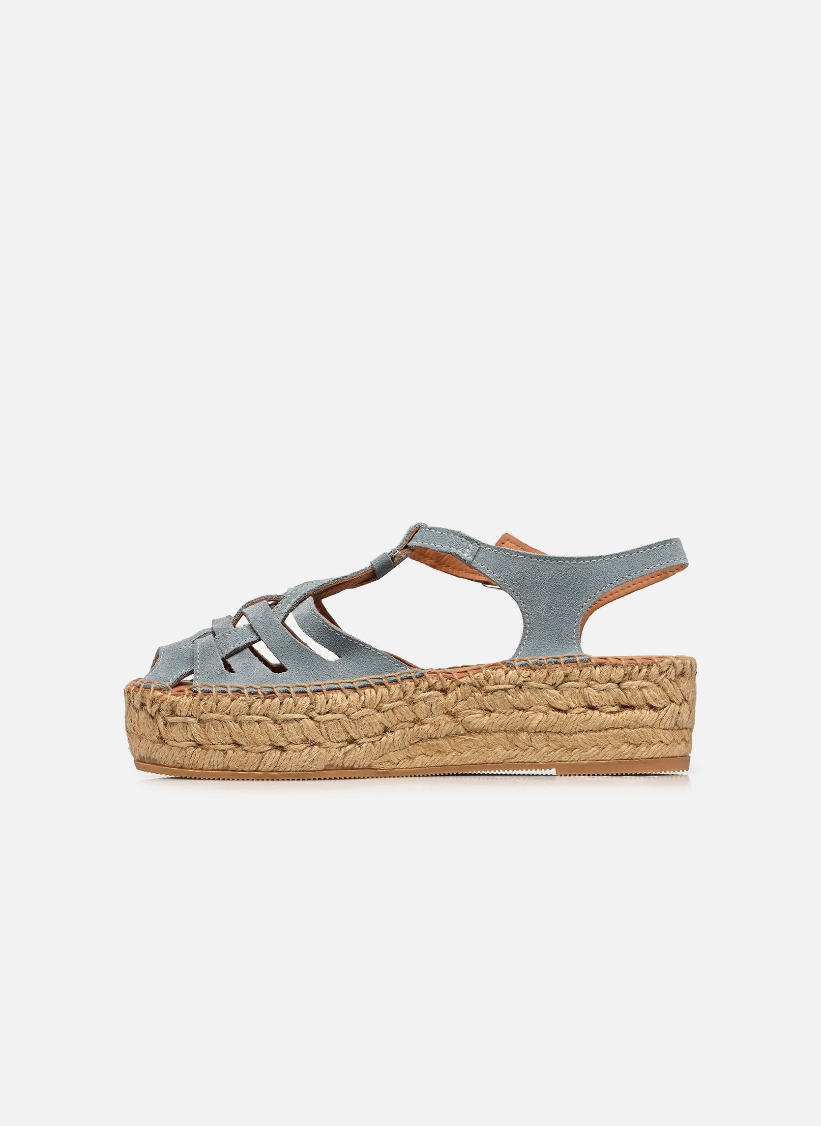 Espadrilles compensées et plateformes Bemol femme bleu Naguisa Espadrilles compensées et plateformes Bemol femme bleu DENIM