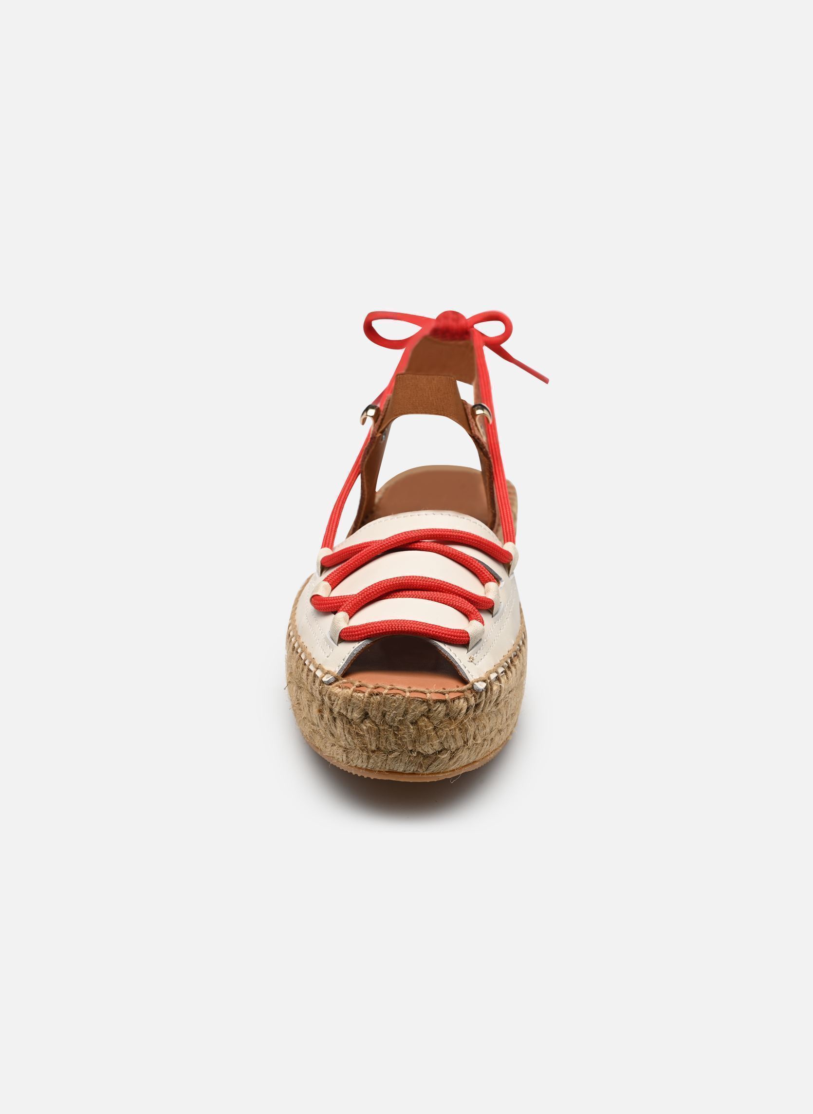 Espadrilles compensées et plateformes Cima femme beige Naguisa Espadrilles compensées et plateformes Cima femme beige ECRU BROWN
