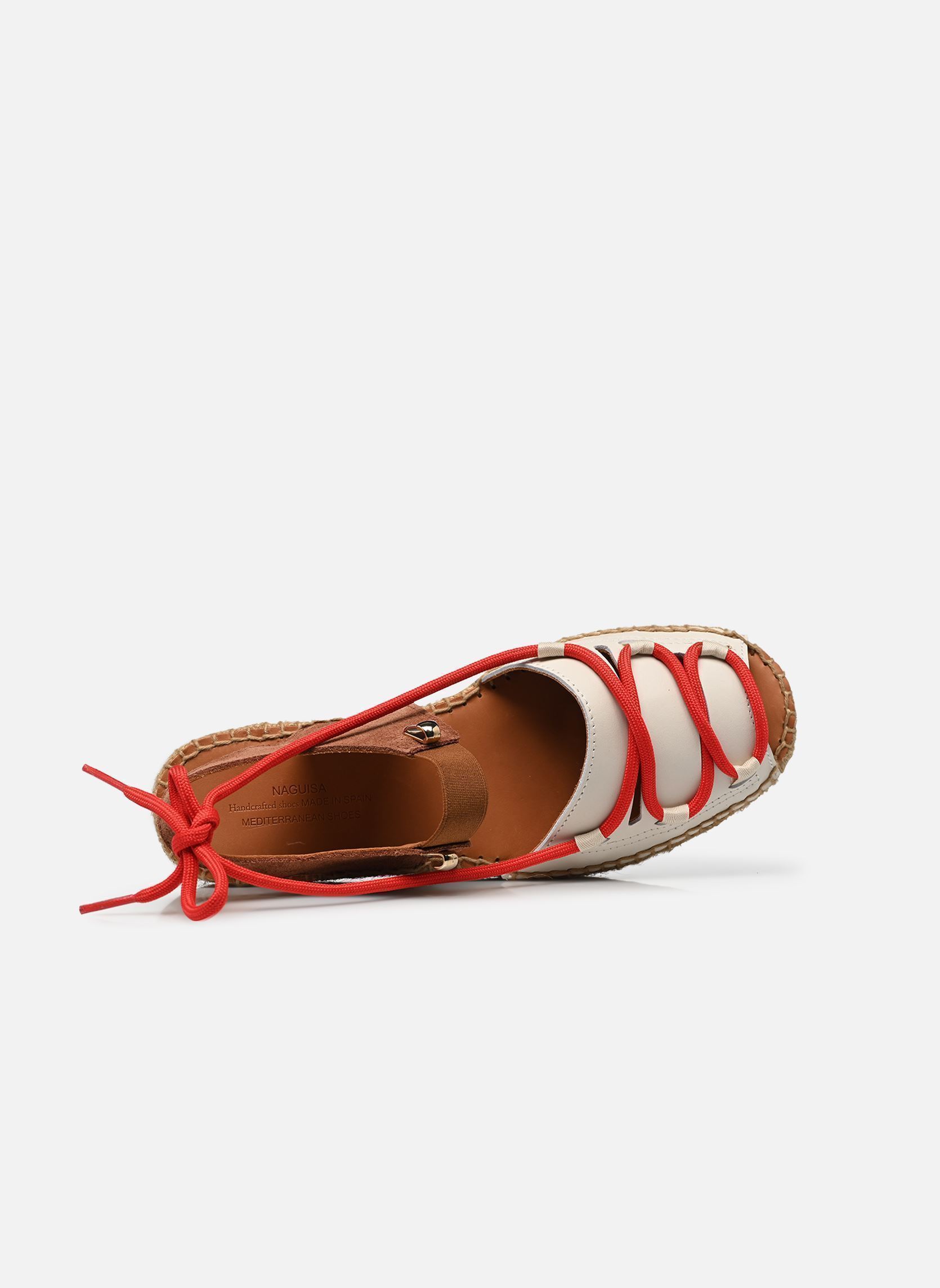 Espadrilles compensées et plateformes Cima femme beige Naguisa Espadrilles compensées et plateformes Cima femme beige ECRU BROWN