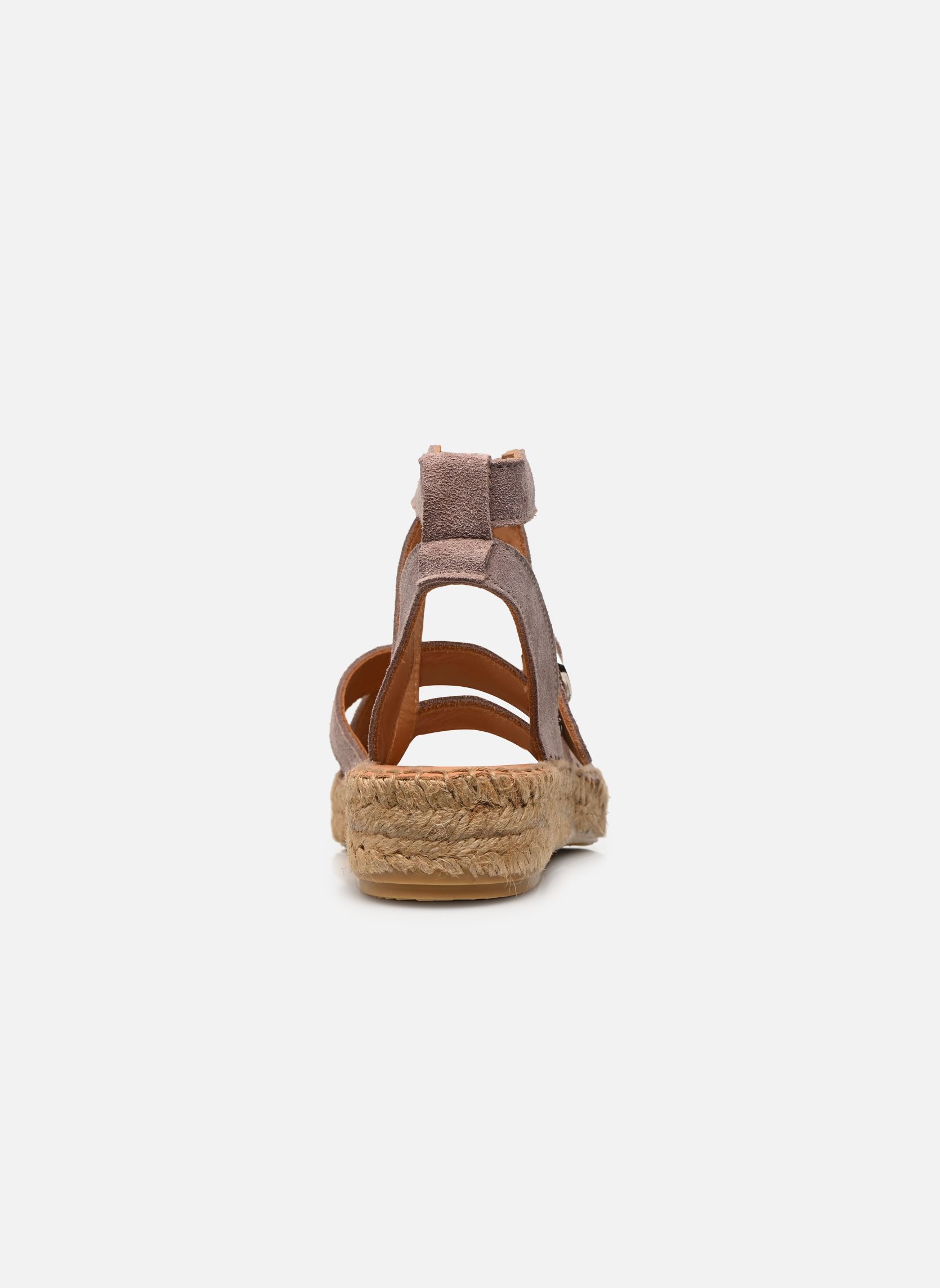 Platte espadrilles Borda dames roze Naguisa Platte espadrilles Borda dames roze PINK