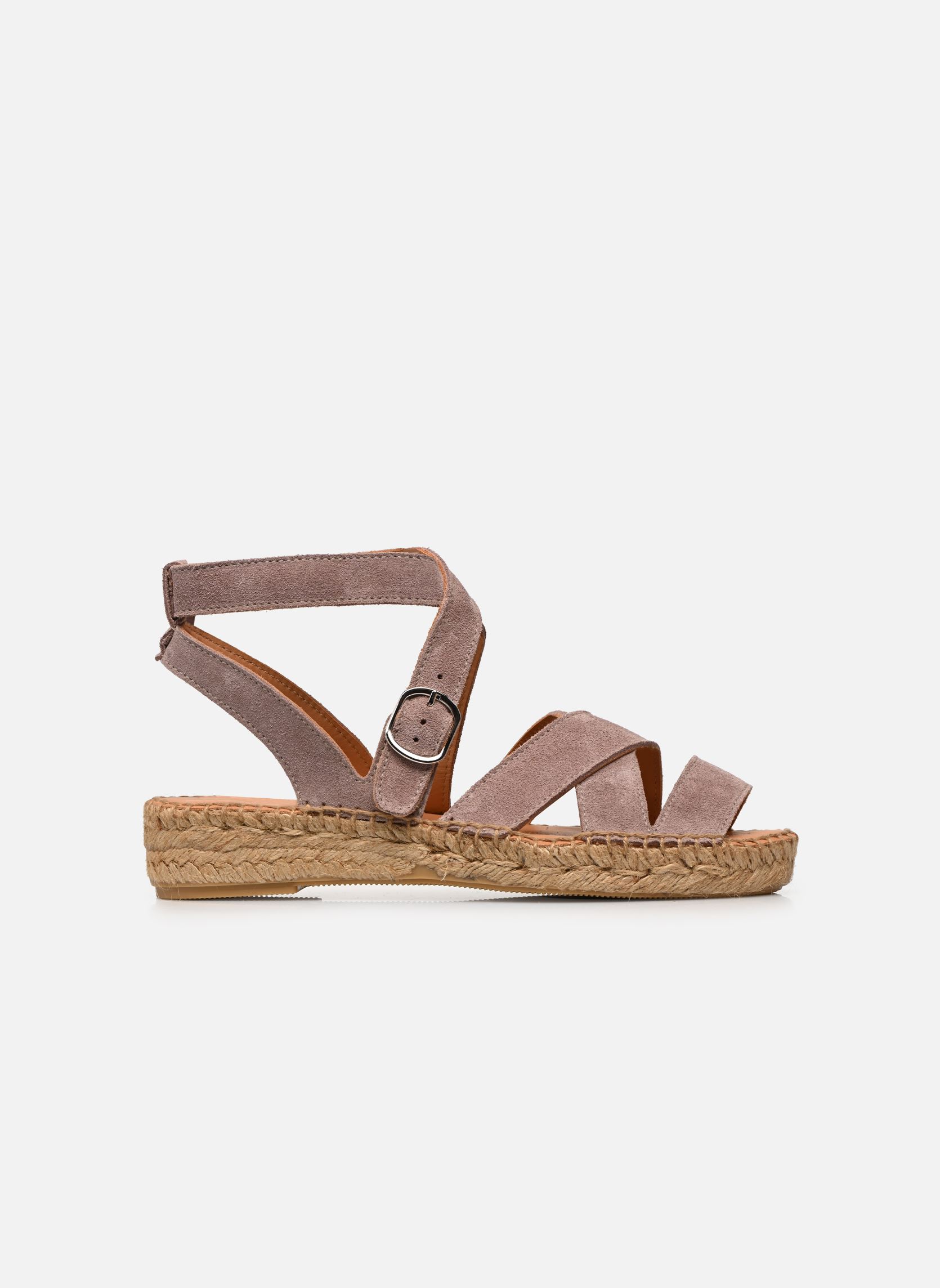 Platte espadrilles Borda dames roze Naguisa Platte espadrilles Borda dames roze PINK