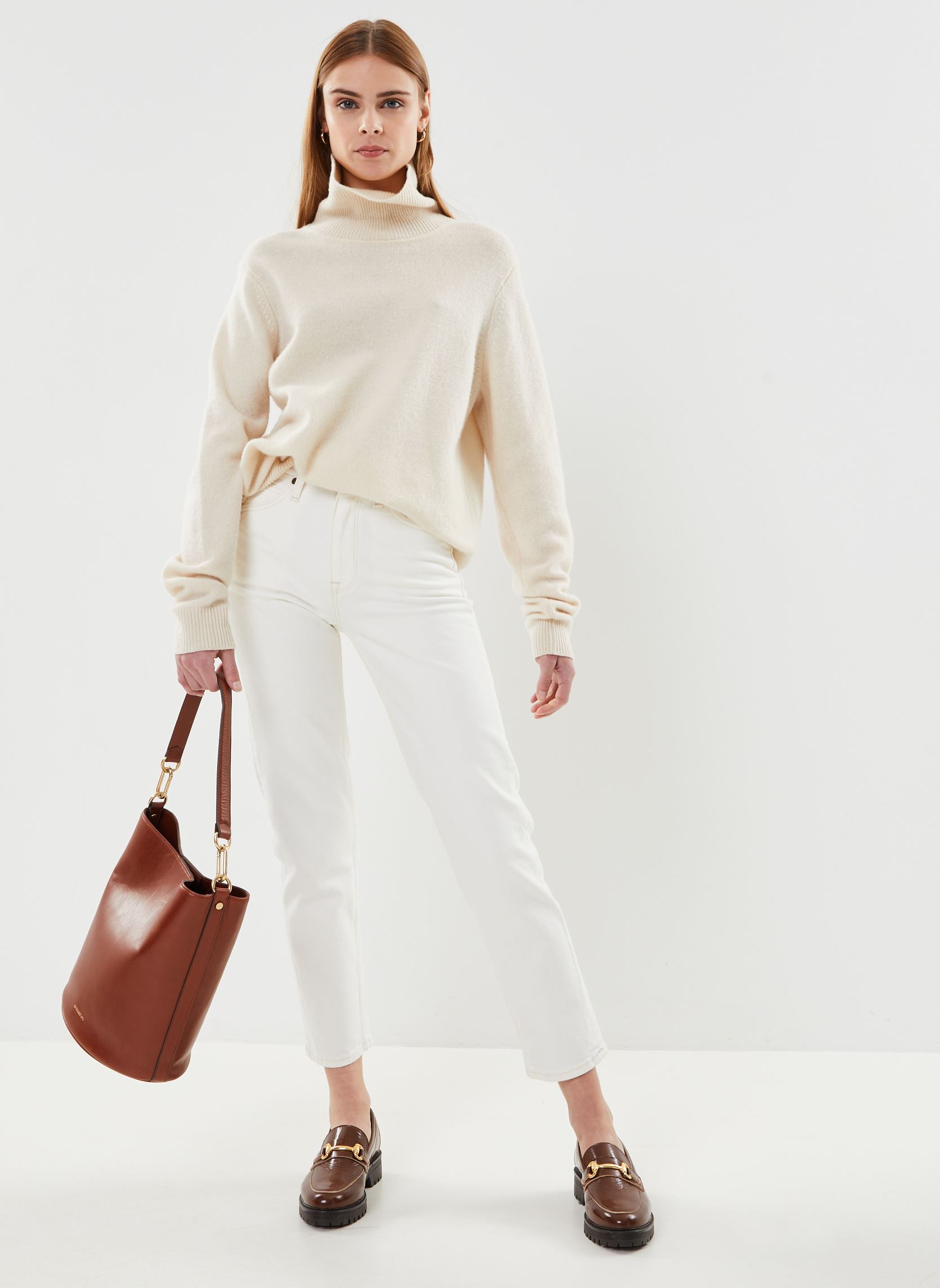 Jeans mom Carol femme blanc Lee Jeans mom Carol femme blanc CONCRETE WHITE