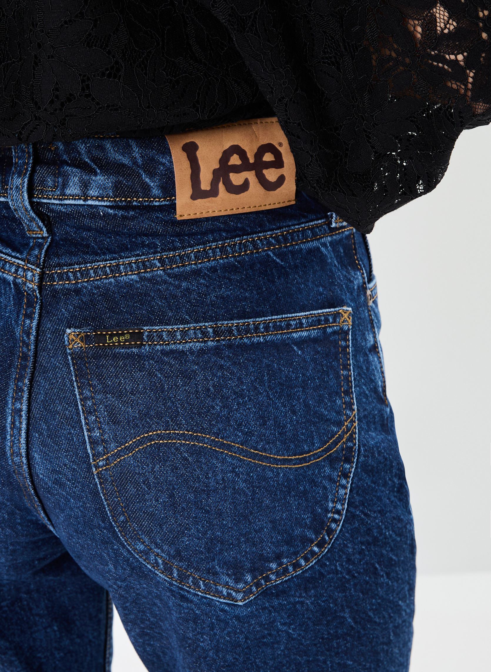 Jeans mom Carol femme bleu Lee Jeans mom Carol femme bleu DARK HUMOR
