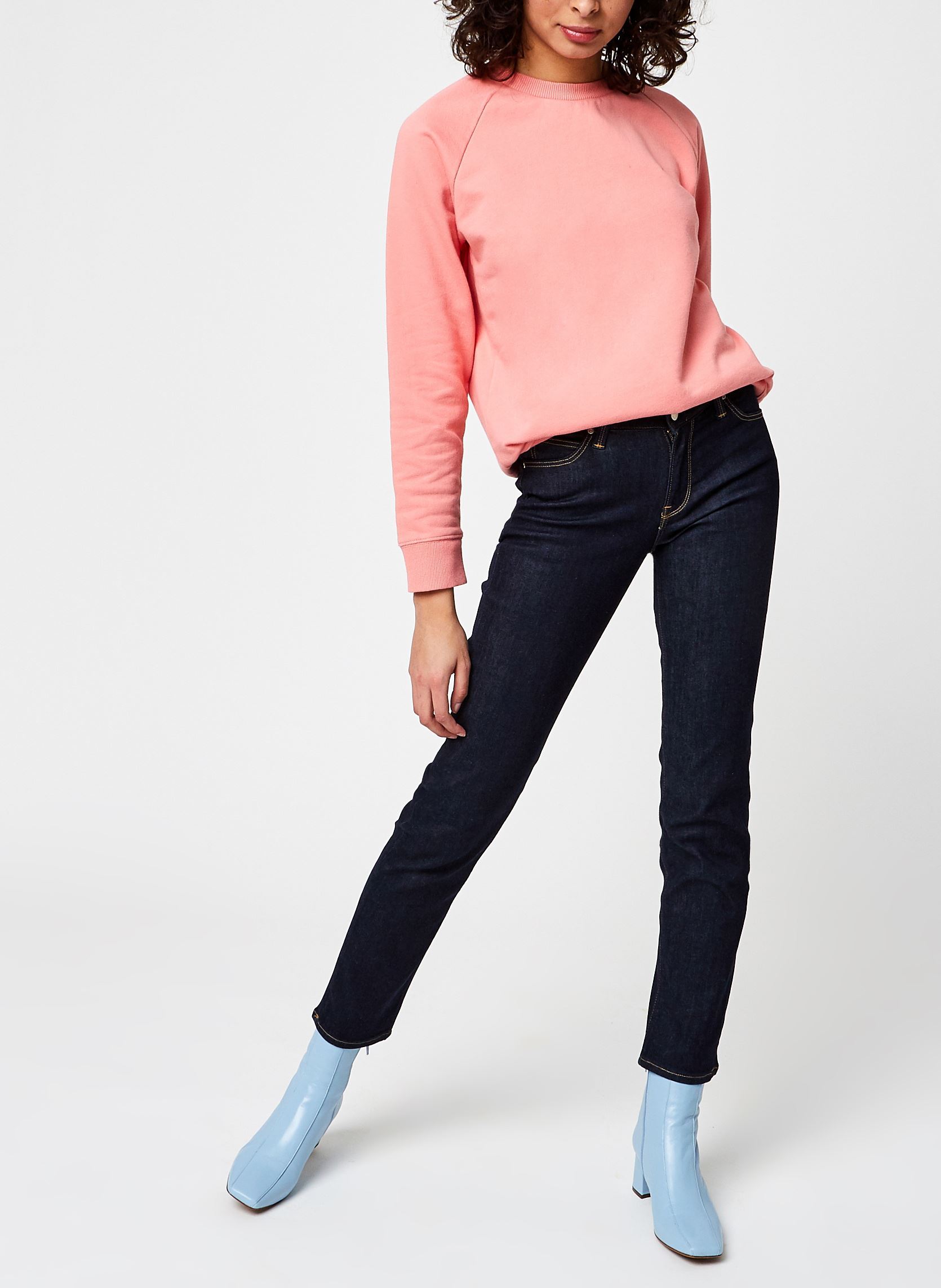 Rechte jeans / Straight Leg Jeans Marion Straight dames blauw Lee Rechte jeans / Straight Leg Jeans Marion Straight dames blauw RINSE