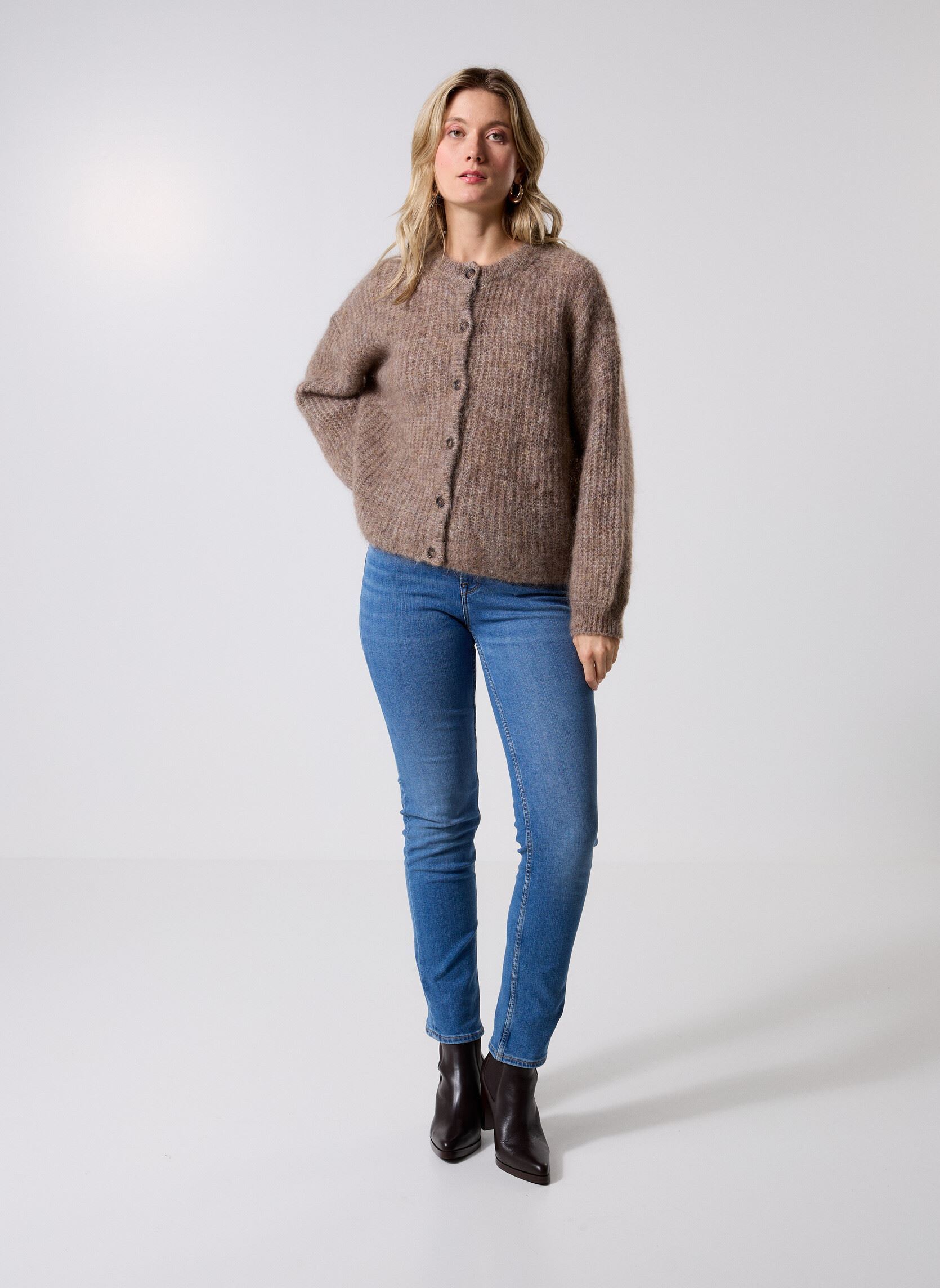 Rechte jeans / Straight Leg Jeans Marion Straight dames blauw Lee Rechte jeans / Straight Leg Jeans Marion Straight dames blauw CYBER BLUE