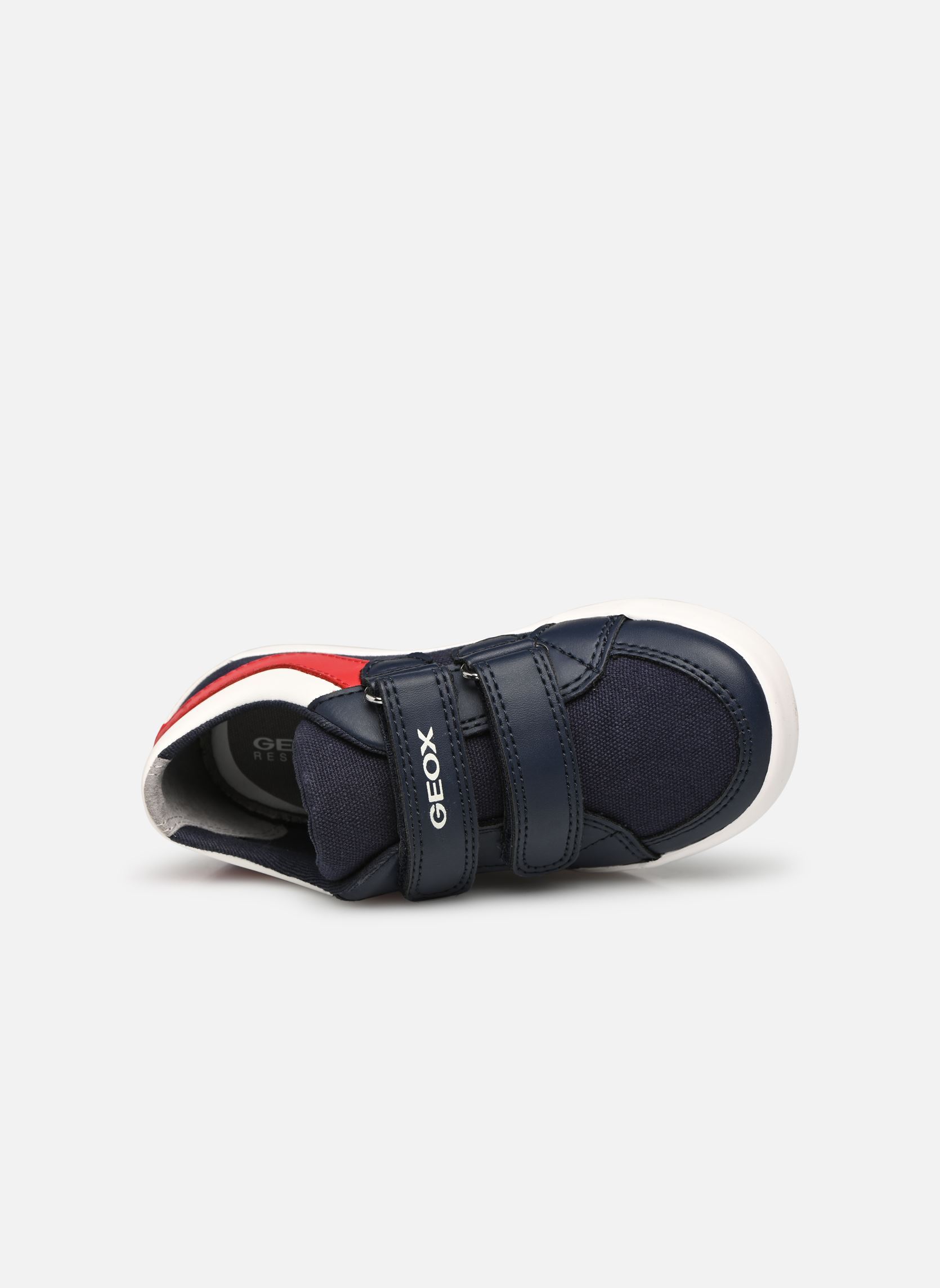Niedrige Sneaker B Gisli Boy B151NB jungen blau Geox Niedrige Sneaker B Gisli Boy B151NB jungen blau NAVY/DK RED