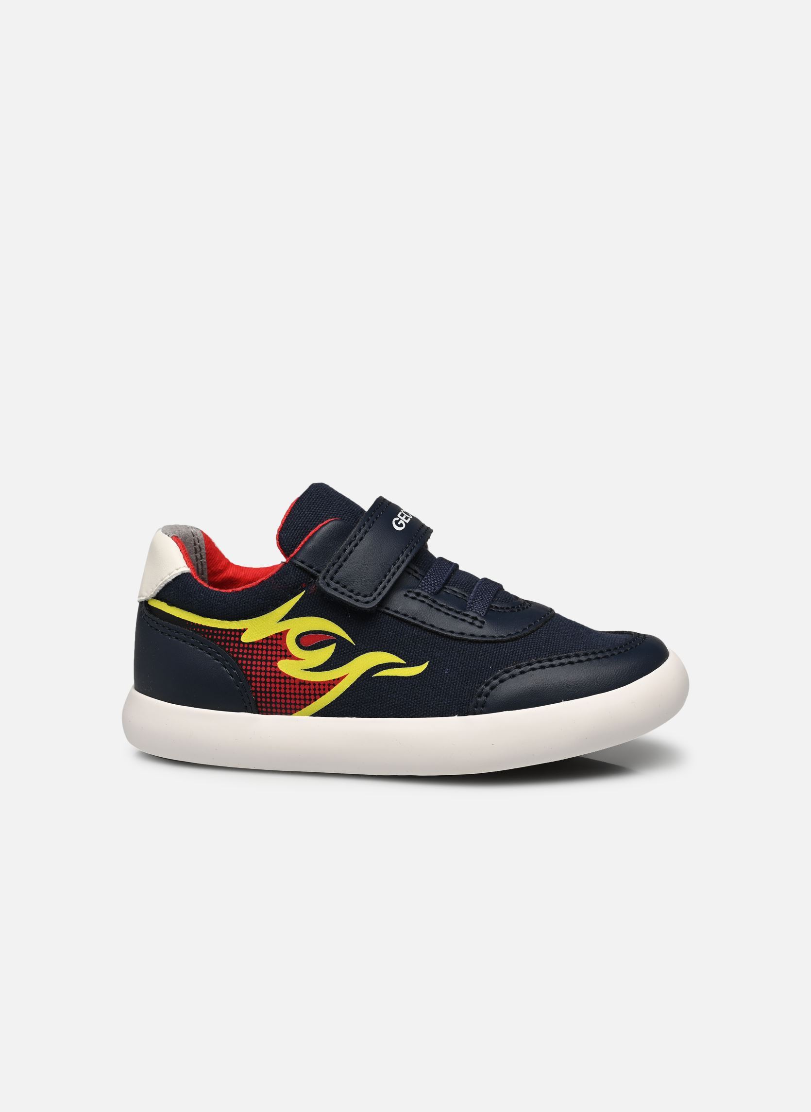 Niedrige Sneaker B Gisli Boy B151NB jungen blau Geox Niedrige Sneaker B Gisli Boy B151NB jungen blau BLEU MARINE /ROUGE