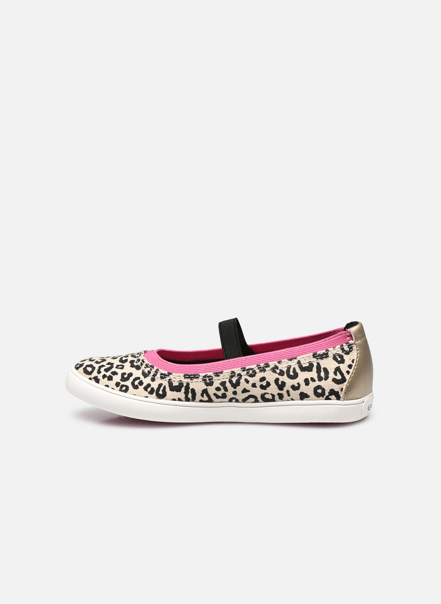Ballerines J Gisli Girl J154NA fille beige Geox Ballerines J Gisli Girl J154NA fille beige Beige/black