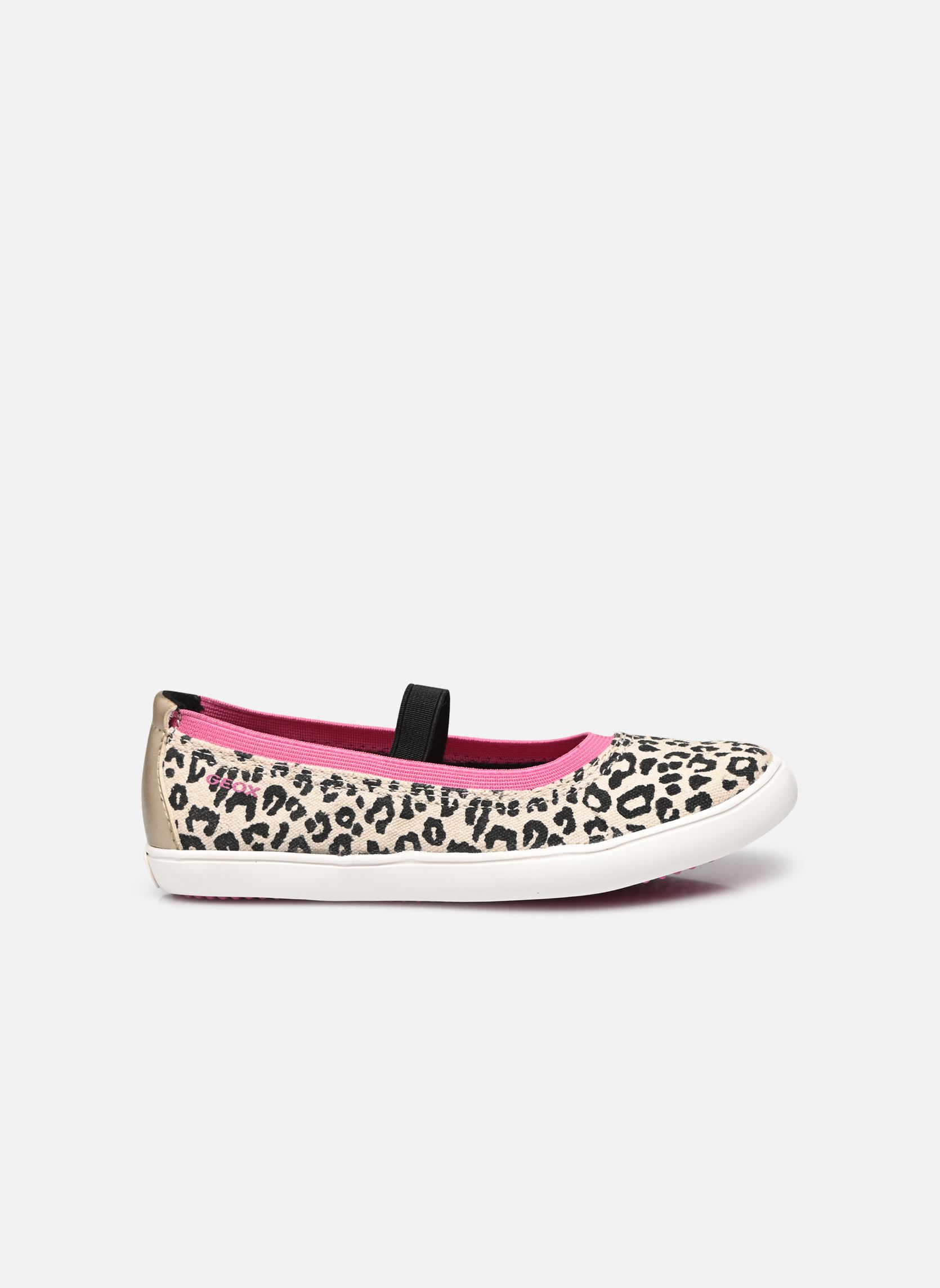 Ballerines J Gisli Girl J154NA fille beige Geox Ballerines J Gisli Girl J154NA fille beige Beige/black