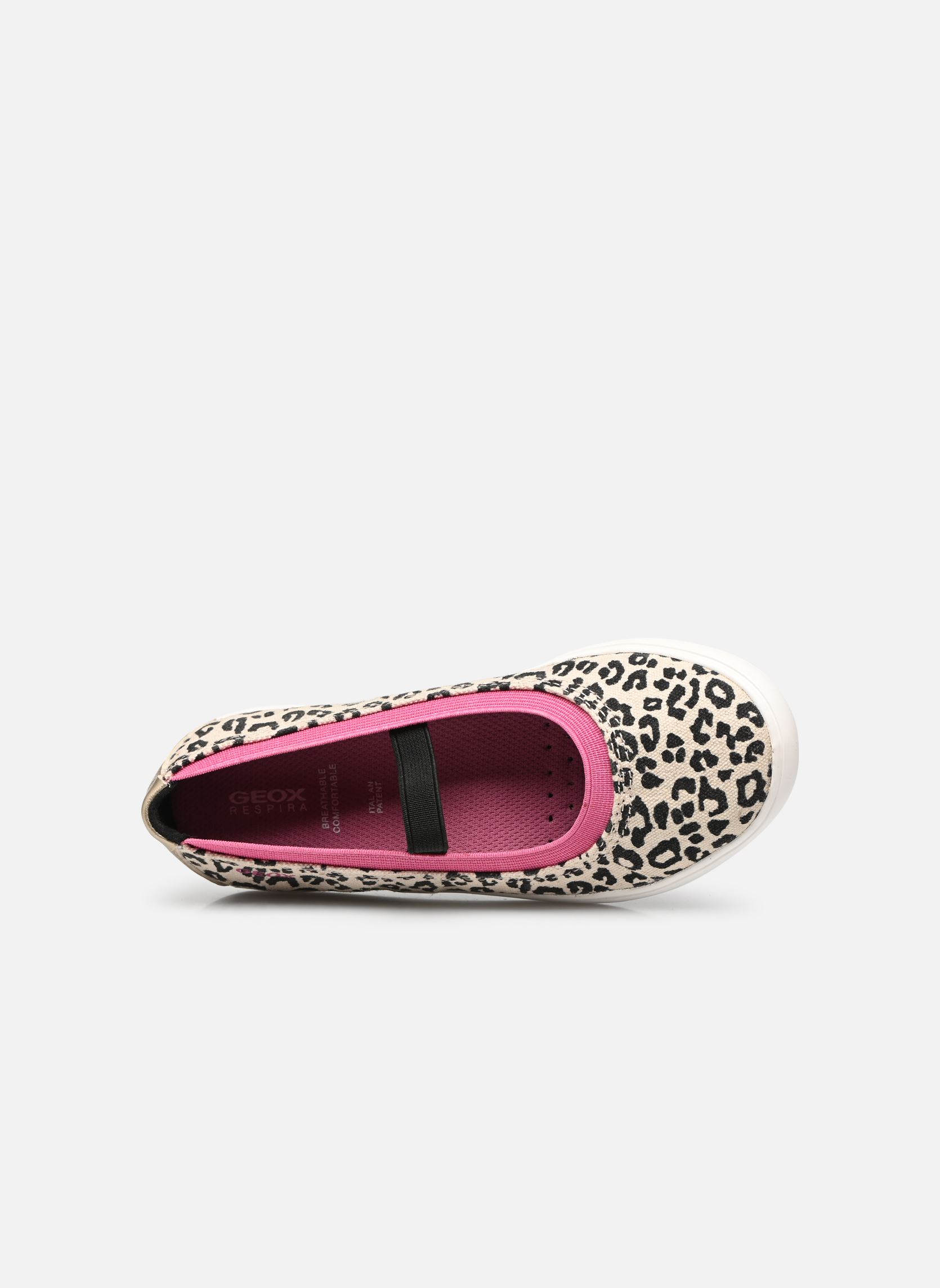Ballerines J Gisli Girl J154NA fille beige Geox Ballerines J Gisli Girl J154NA fille beige Beige/black