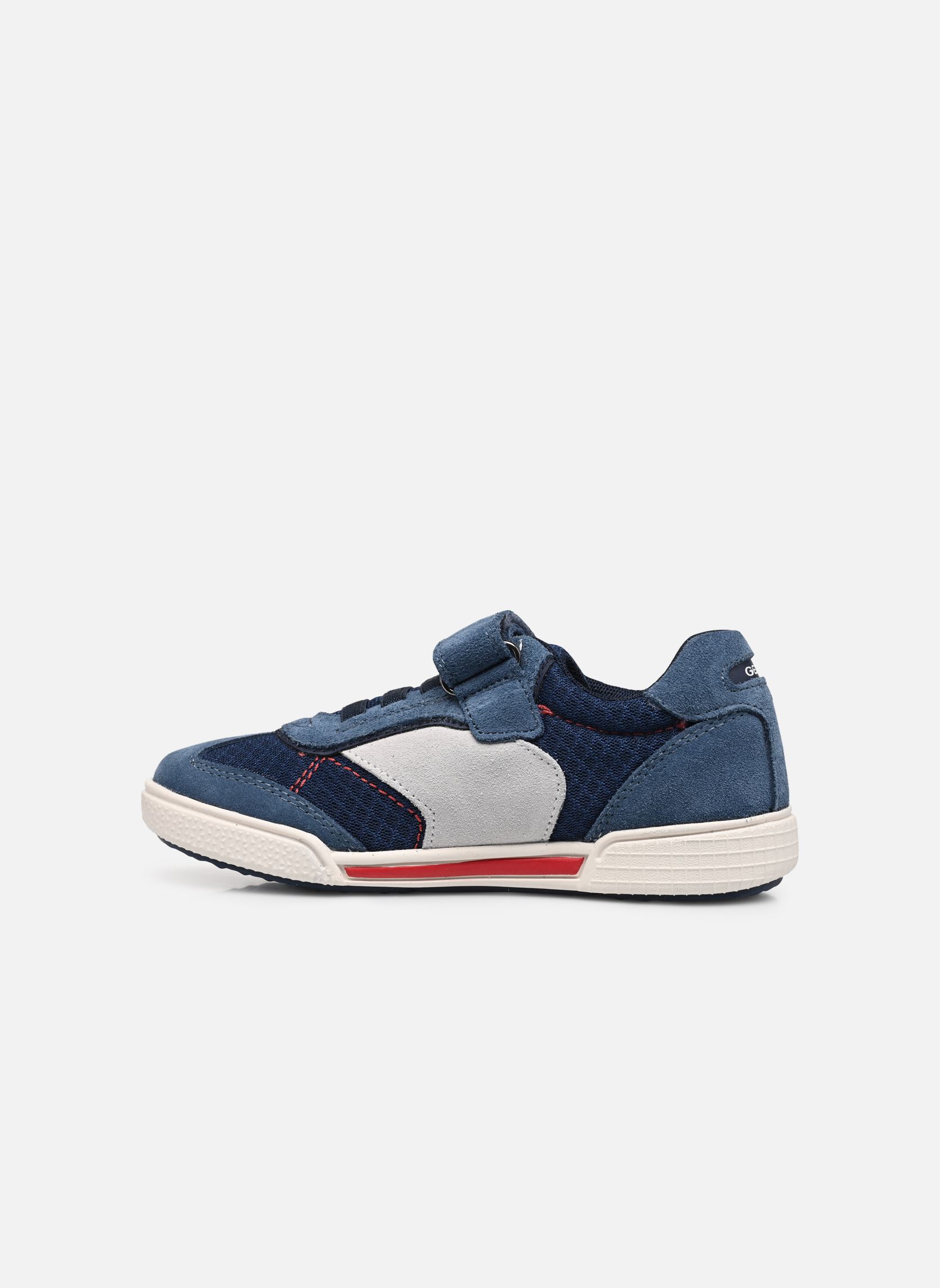 Baskets basses J Poseido Boy J15BCC garçon bleu Geox Baskets basses J Poseido Boy J15BCC garçon bleu AVIO/WHITE