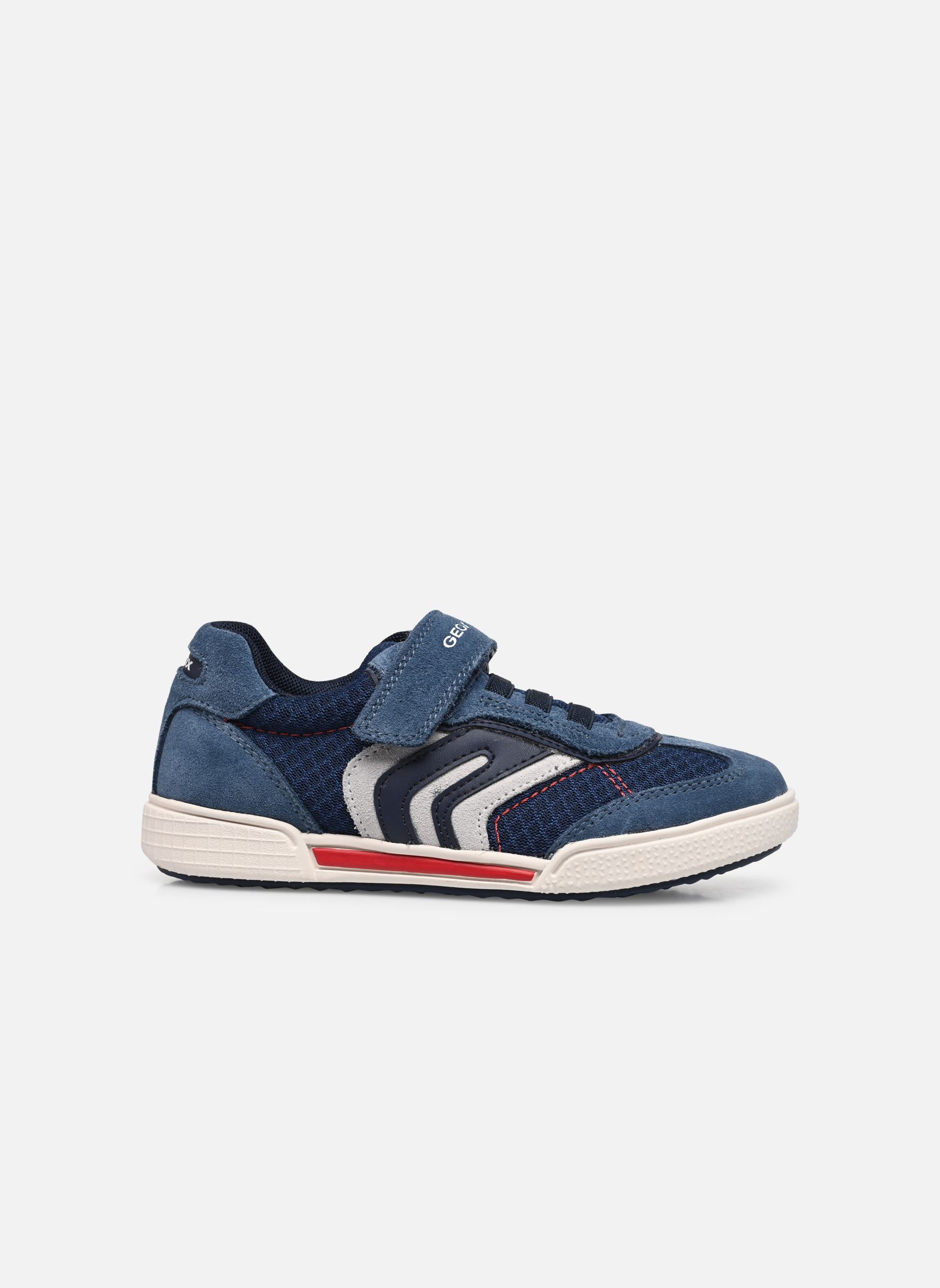 Baskets basses J Poseido Boy J15BCC garçon bleu Geox Baskets basses J Poseido Boy J15BCC garçon bleu AVIO/WHITE