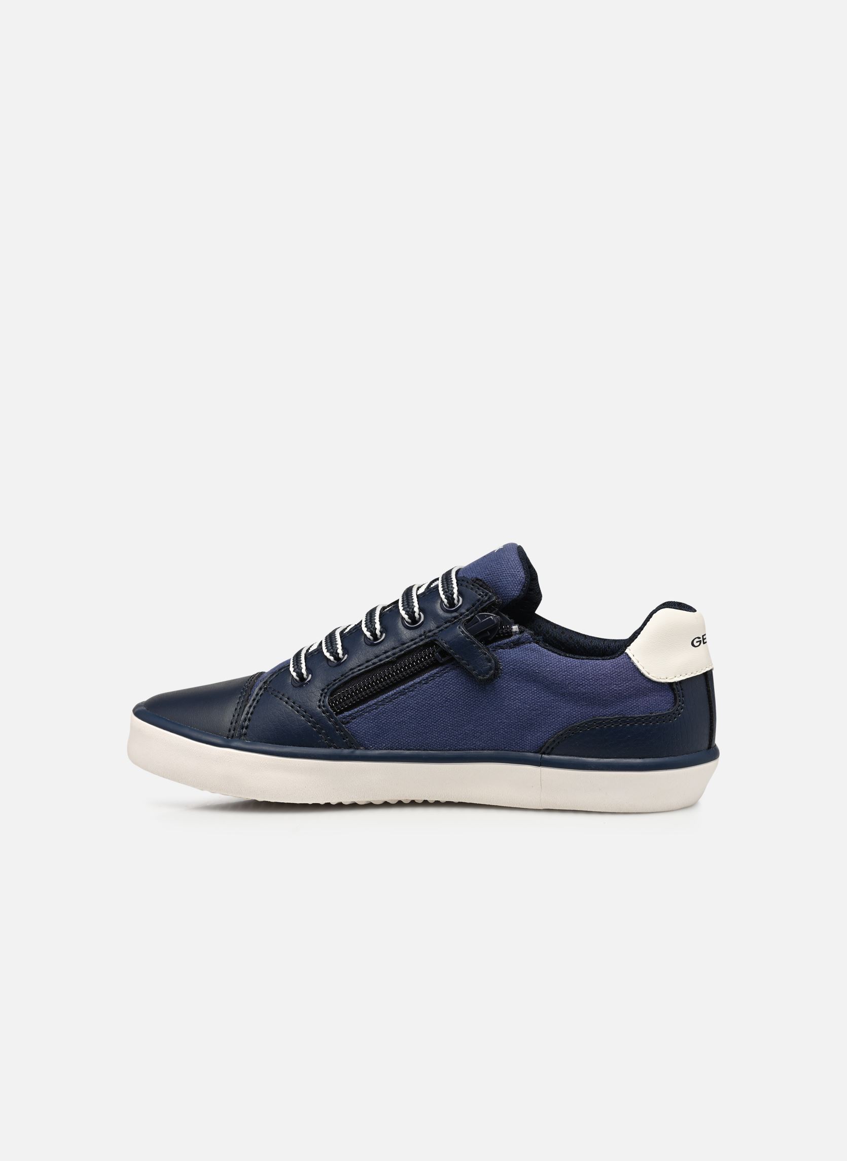 Baskets basses J Gisli Boy J155CD garçon bleu Geox Baskets basses J Gisli Boy J155CD garçon bleu Dk Blue/White