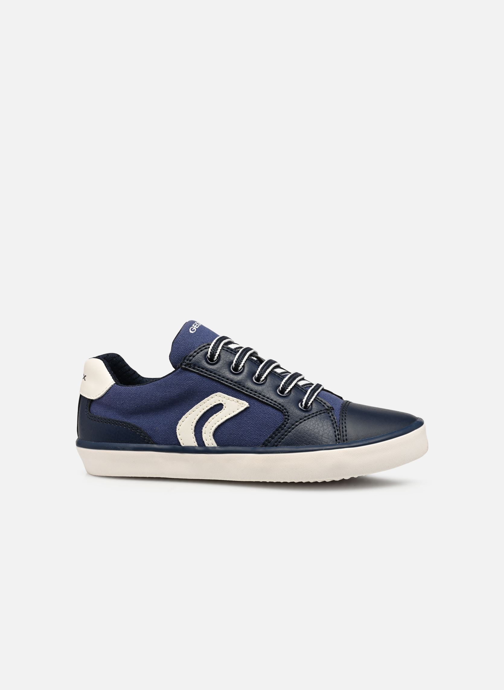 Baskets basses J Gisli Boy J155CD garçon bleu Geox Baskets basses J Gisli Boy J155CD garçon bleu Dk Blue/White