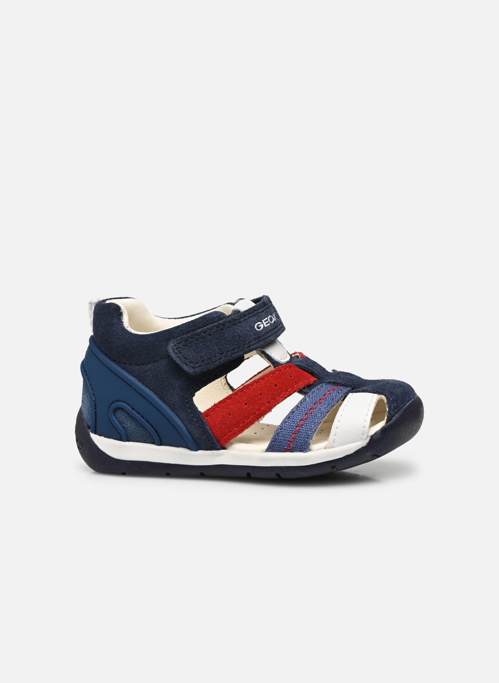 Sandales B Each Boy B150BB garçon bleu Geox Sandales B Each Boy B150BB garçon bleu Navy/red