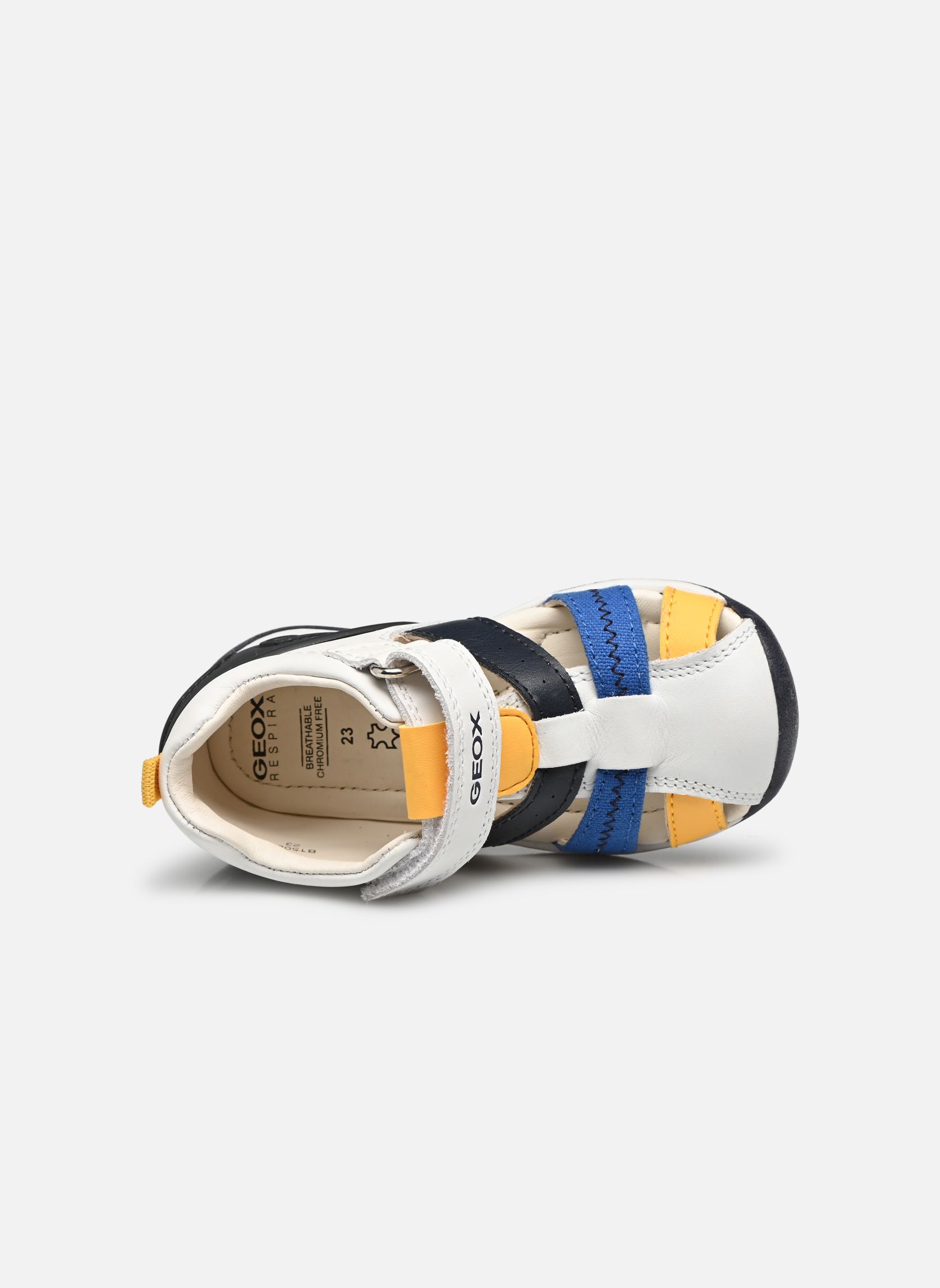 Sandales B Each Boy B150BB garçon blanc Geox Sandales B Each Boy B150BB garçon blanc White/navy