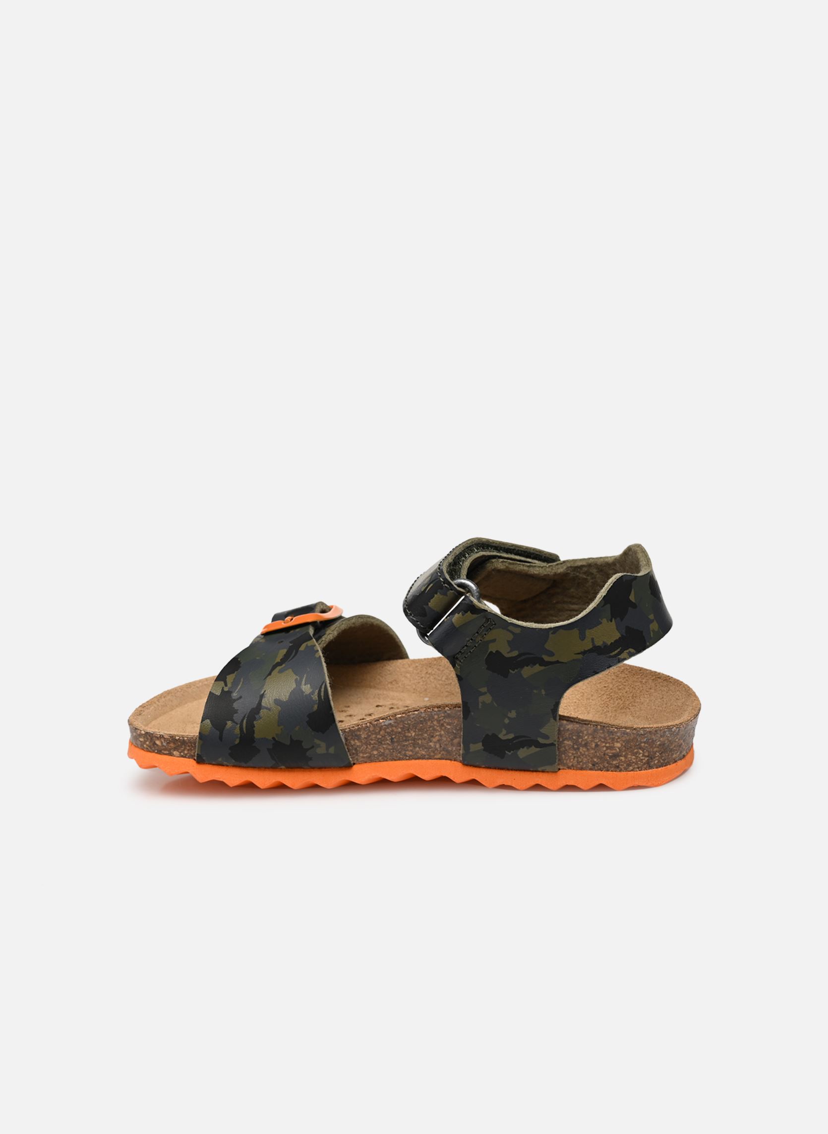 Sandales B Sandal Chalki Boy C garçon vert Geox Sandales B Sandal Chalki Boy C garçon vert Military/orange