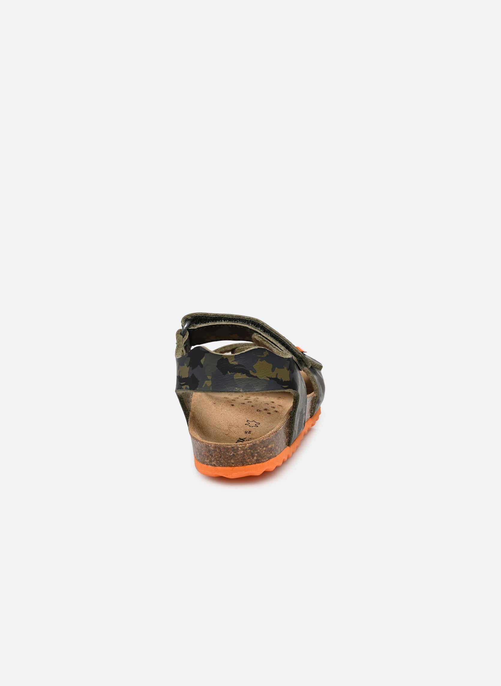Sandales B Sandal Chalki Boy C garçon vert Geox Sandales B Sandal Chalki Boy C garçon vert Military/orange