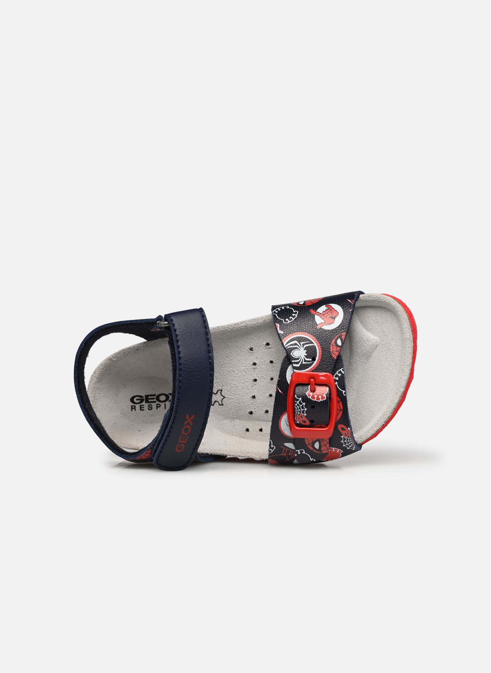 Sandales B Sandal Chalki Boy C bleu Geox Sandales B Sandal Chalki Boy C bleu Bleu marine Rouge foncé