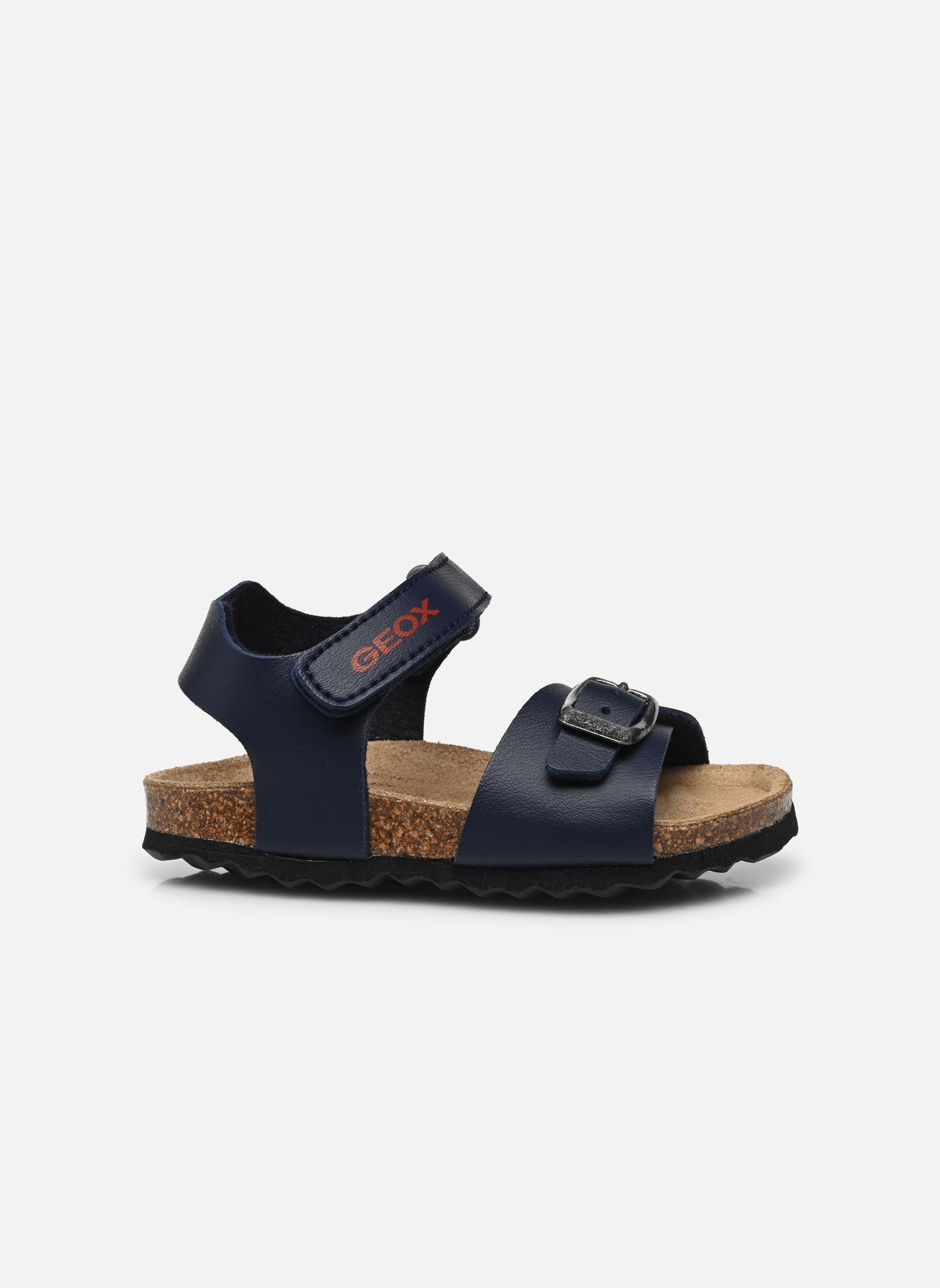 Sandalen B Sandal Chalki Boy C blau Geox Sandalen B Sandal Chalki Boy C blau BLEU MAR/ROUGE FONCÉ
