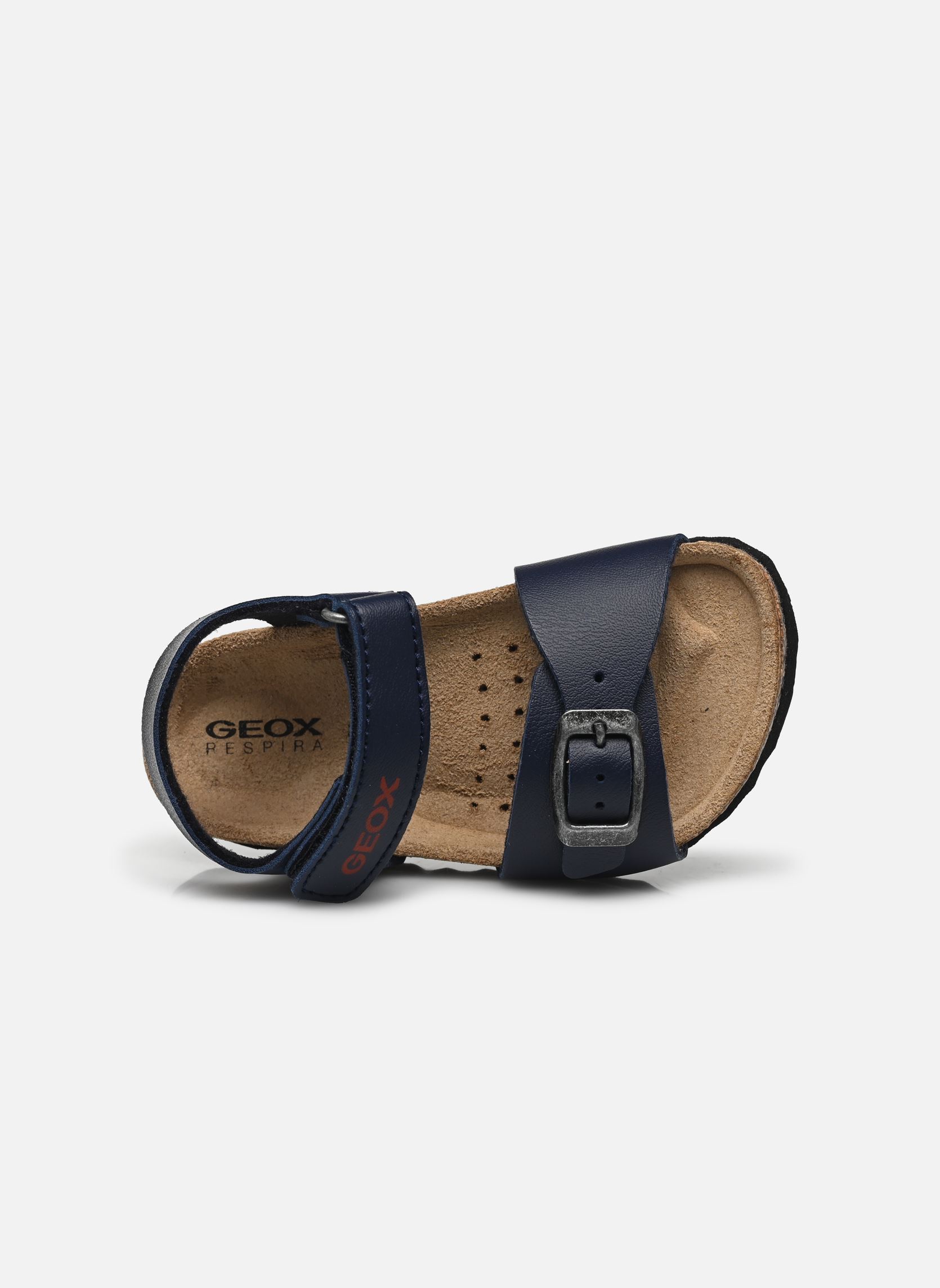 Sandalen B Sandal Chalki Boy C blau Geox Sandalen B Sandal Chalki Boy C blau BLEU MAR/ROUGE FONCÉ