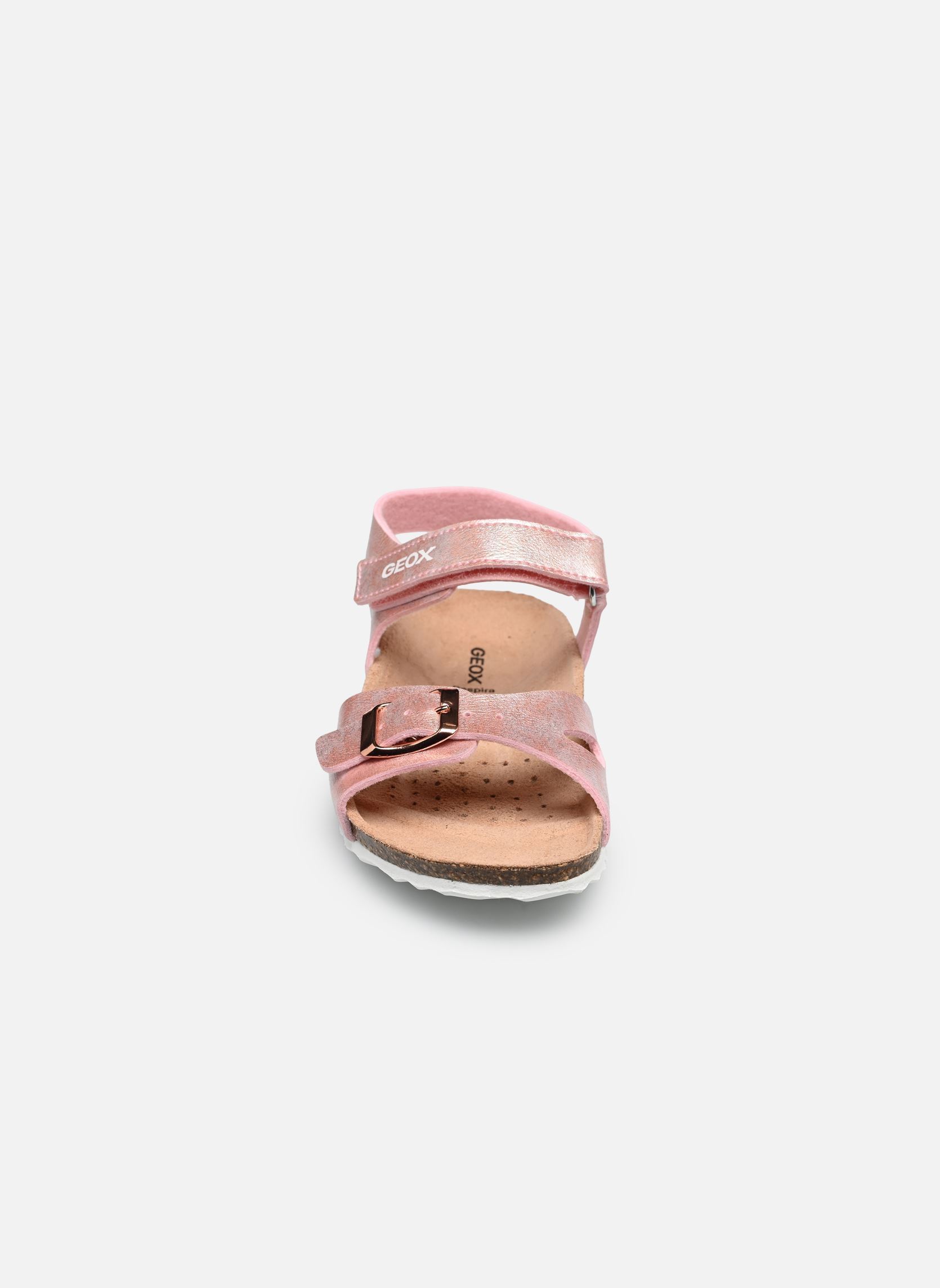 Sandalen J Adriel Girl J028MC mädchen silber Geox Sandalen J Adriel Girl J028MC mädchen silber rose 1