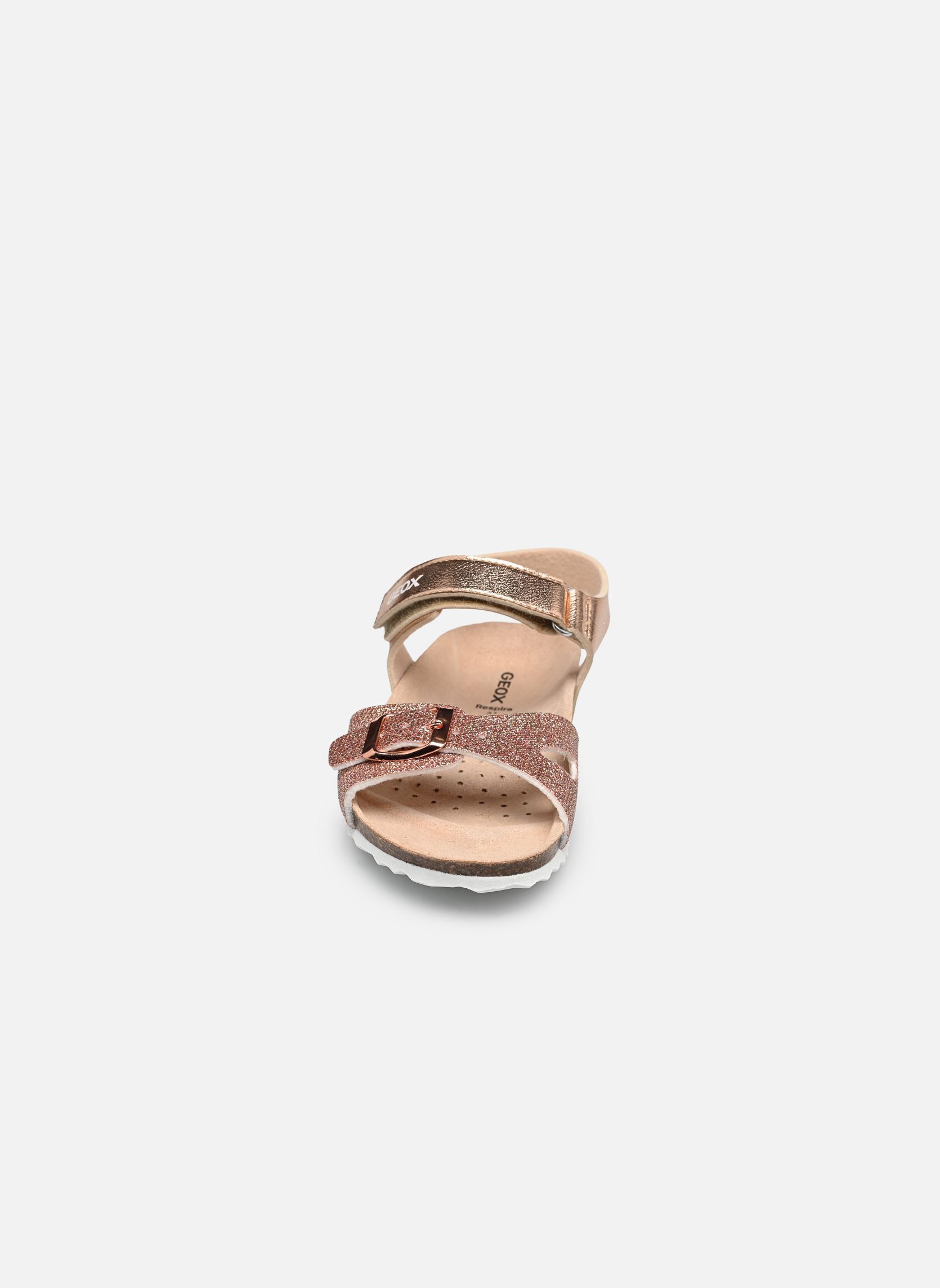 Sandalen J Adriel Girl J028MC mädchen silber Geox Sandalen J Adriel Girl J028MC mädchen silber Rosegold