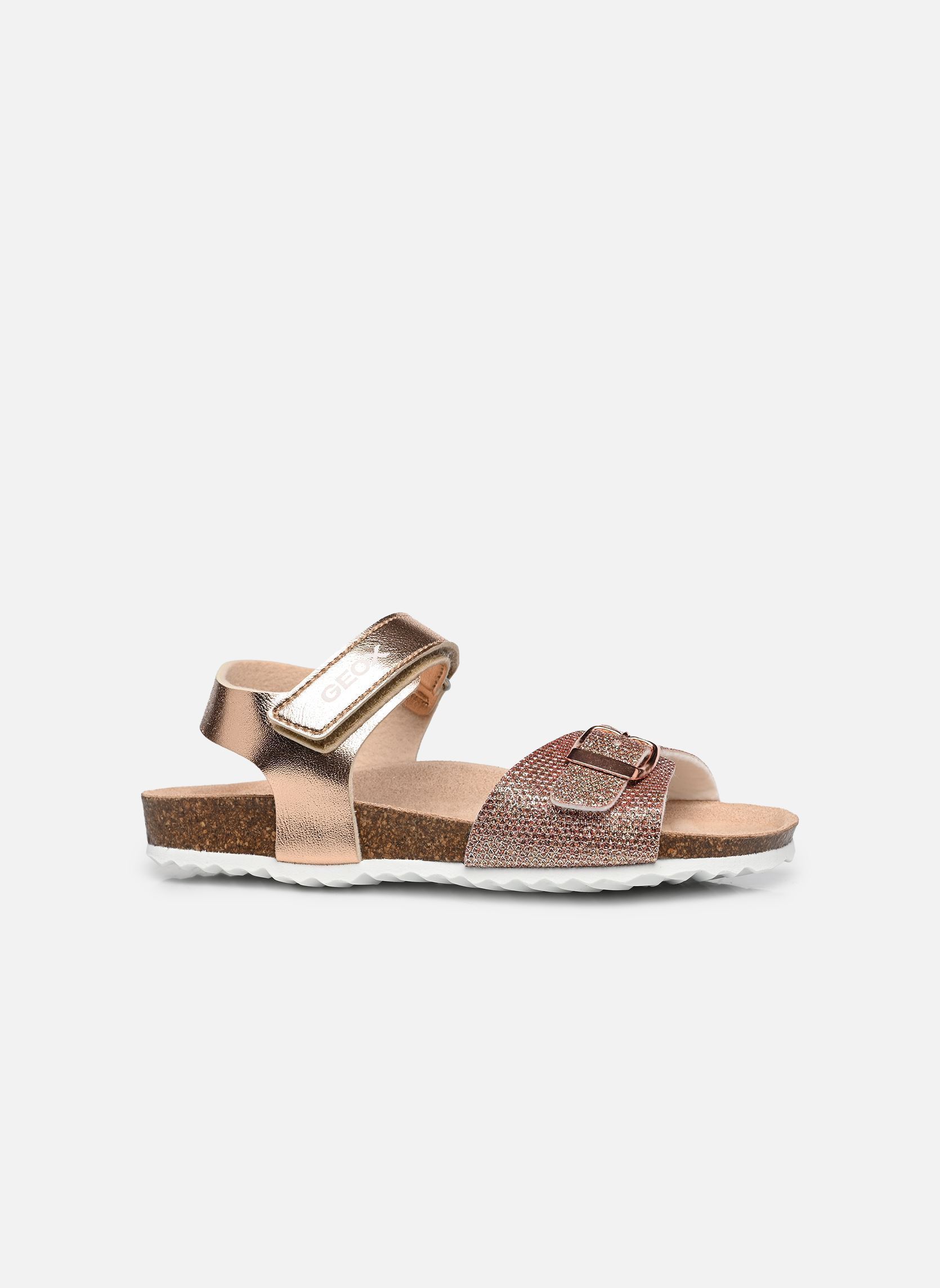 Sandalen J Adriel Girl J028MC mädchen silber Geox Sandalen J Adriel Girl J028MC mädchen silber Rosegold