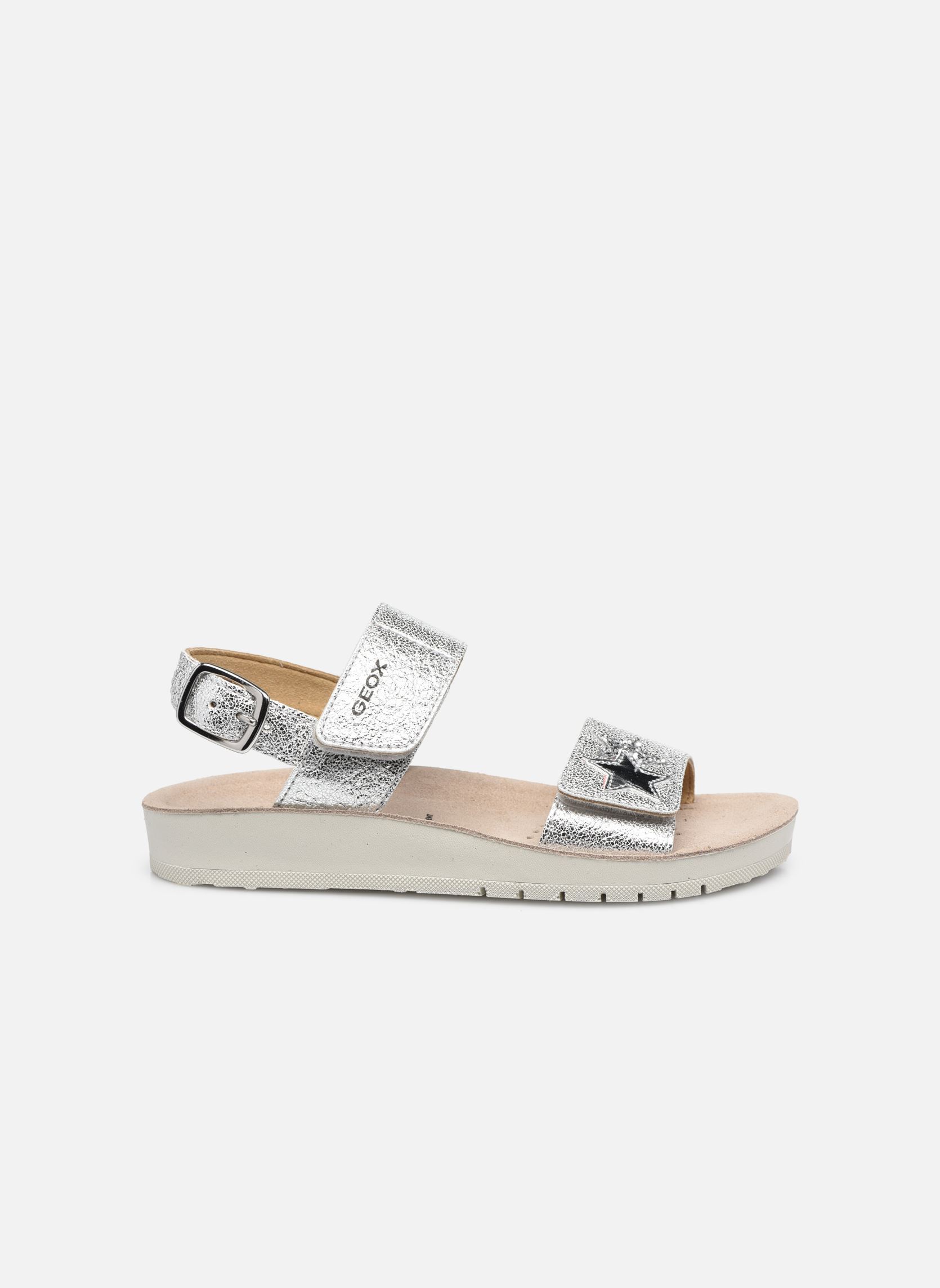 Sandalen J Sandal Costarei Gi J15EAA mädchen silber Geox Sandalen J Sandal Costarei Gi J15EAA mädchen silber Silver