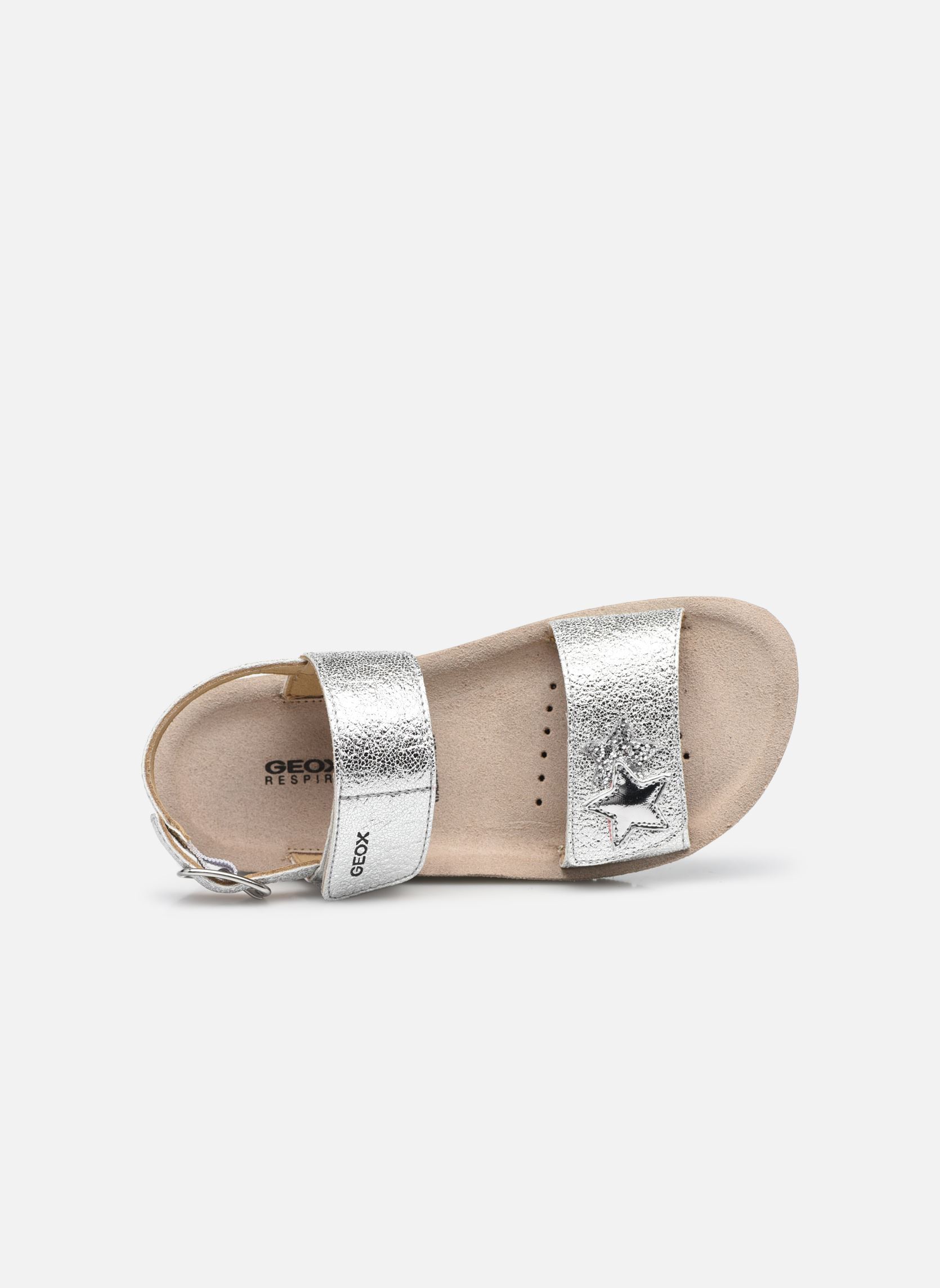 Sandalen J Sandal Costarei Gi J15EAA mädchen silber Geox Sandalen J Sandal Costarei Gi J15EAA mädchen silber Silver