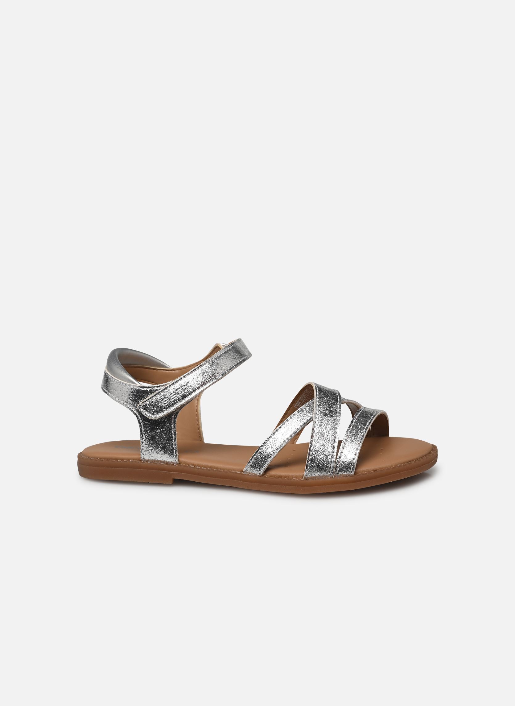 Sandalen J Sandal Karly Girl J5235D mädchen silber Geox Sandalen J Sandal Karly Girl J5235D mädchen silber ARGENT