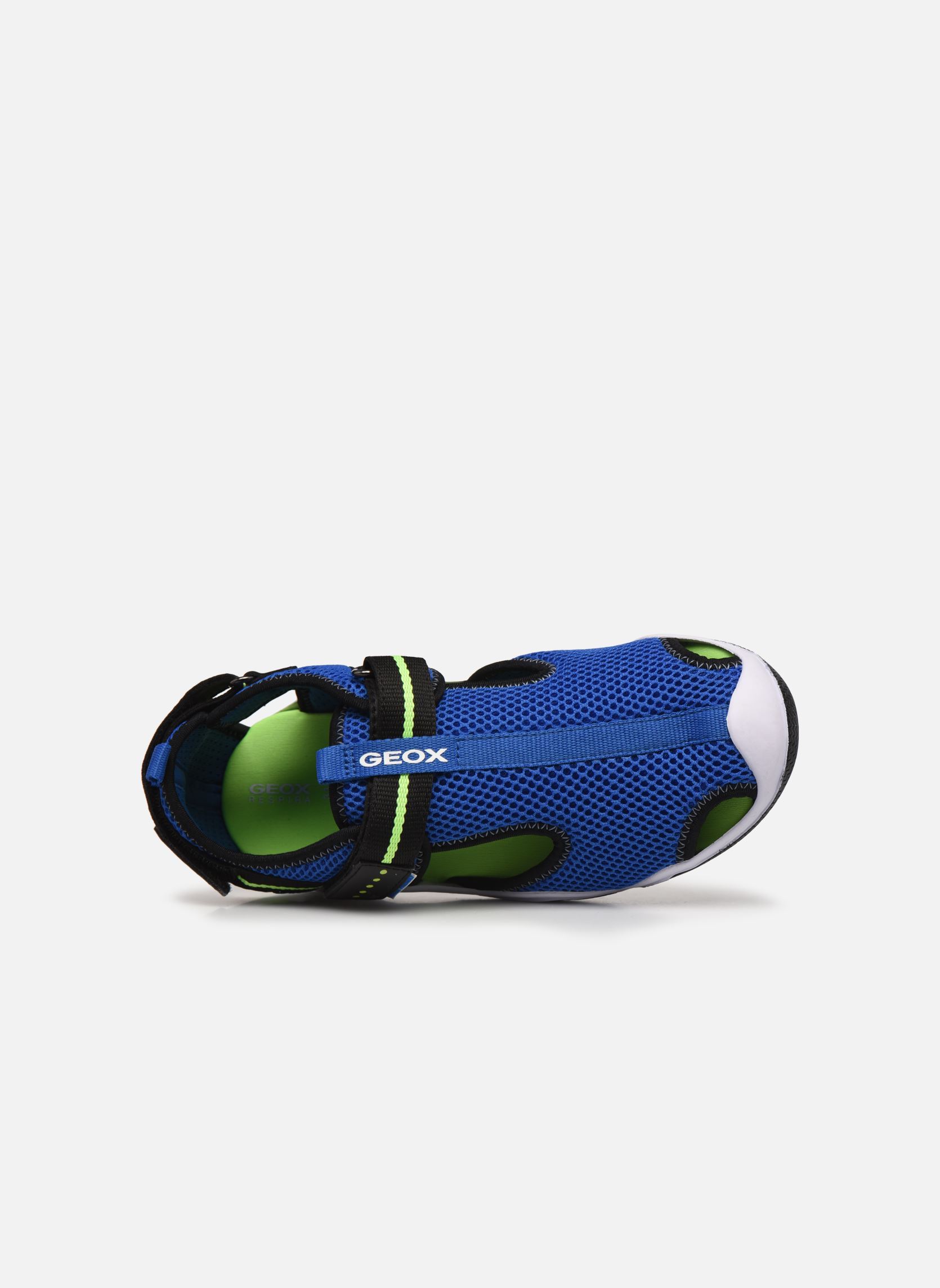 Sandalen Jr Wader J1530A jungen blau Geox Sandalen Jr Wader J1530A jungen blau ROYAL/FLUOGREEN