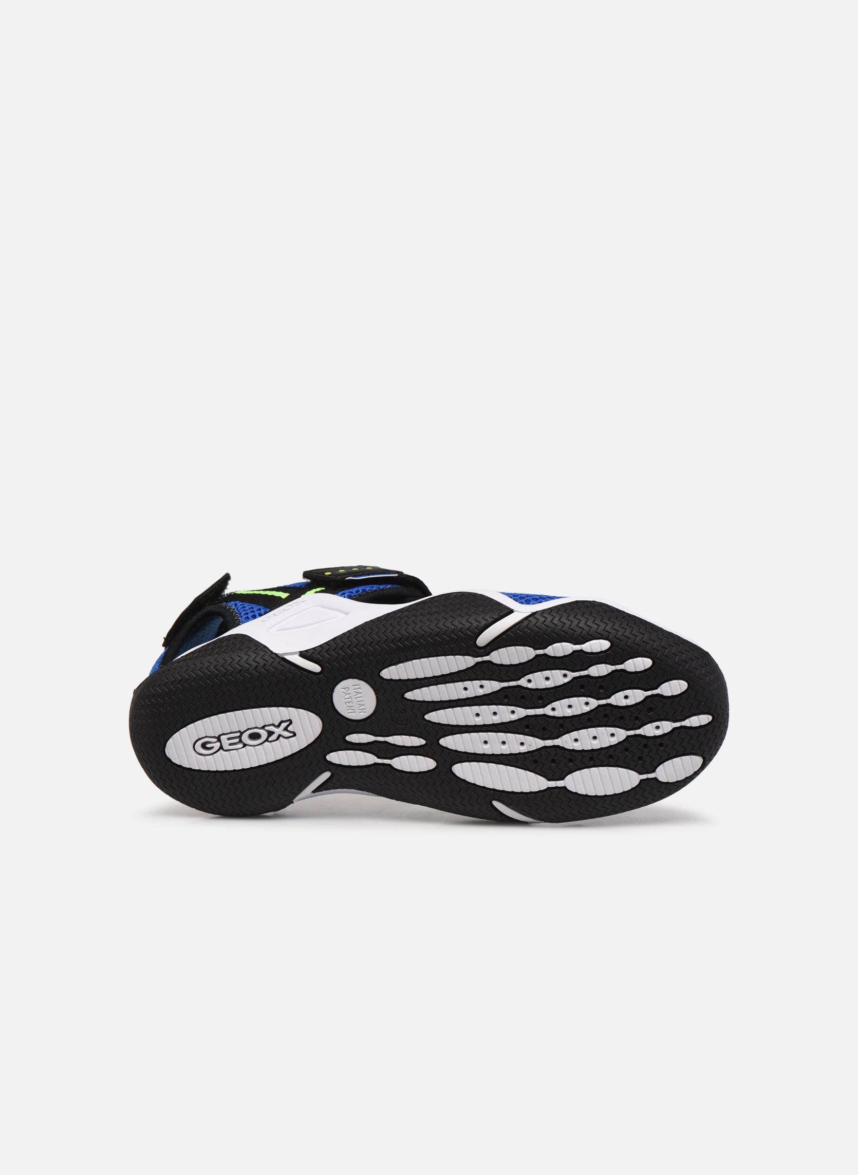 Sandalen Jr Wader J1530A jungen blau Geox Sandalen Jr Wader J1530A jungen blau ROYAL/FLUOGREEN
