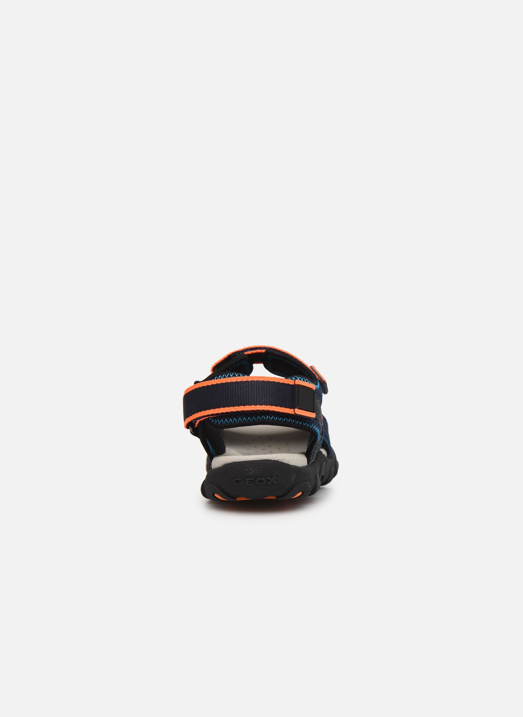 Sandales Jr Sandal Strada J1524A garçon bleu Geox Sandales Jr Sandal Strada J1524A garçon bleu Navy/Fluo Orange