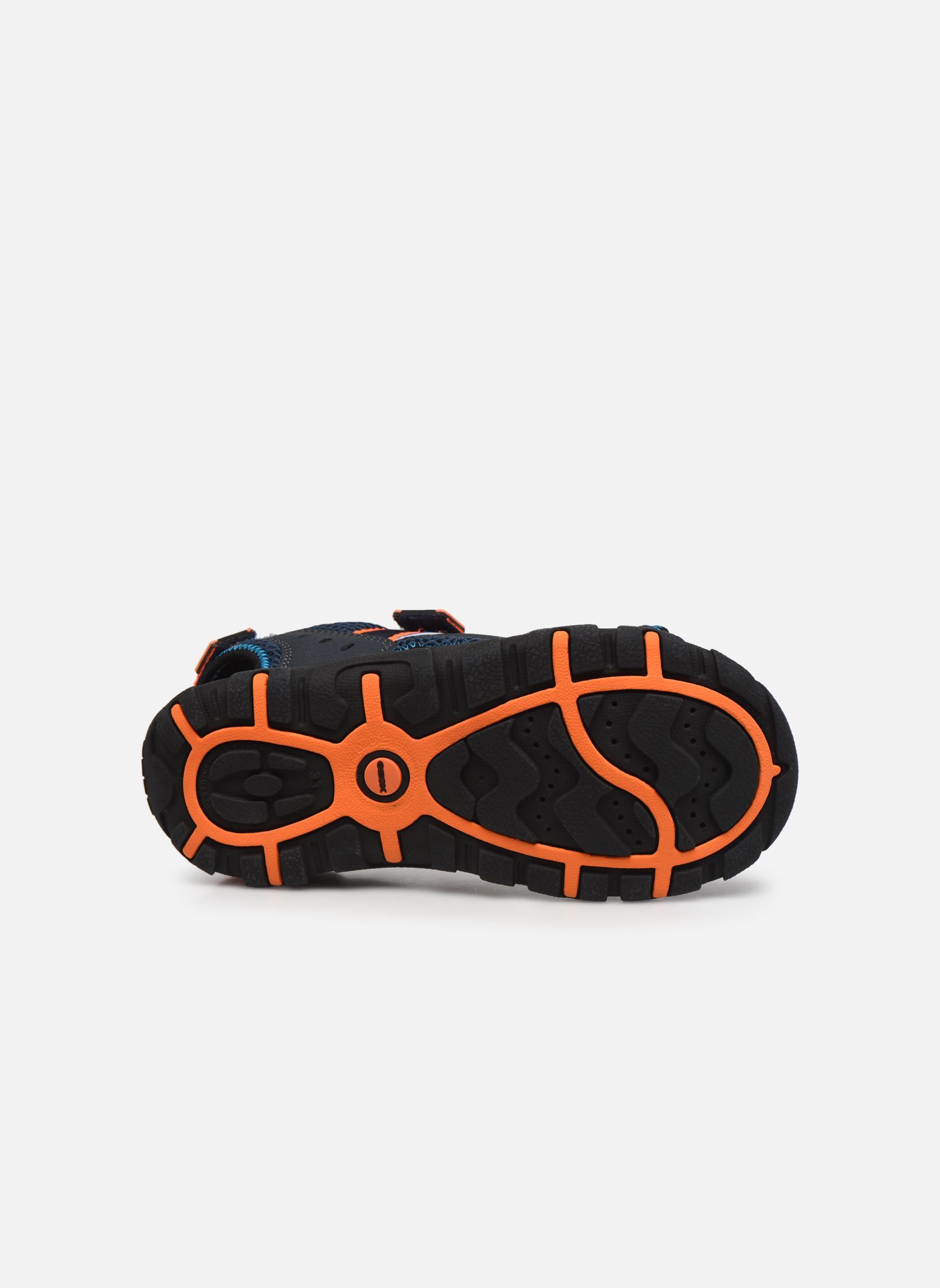 Sandales Jr Sandal Strada J1524A garçon bleu Geox Sandales Jr Sandal Strada J1524A garçon bleu Navy/Fluo Orange