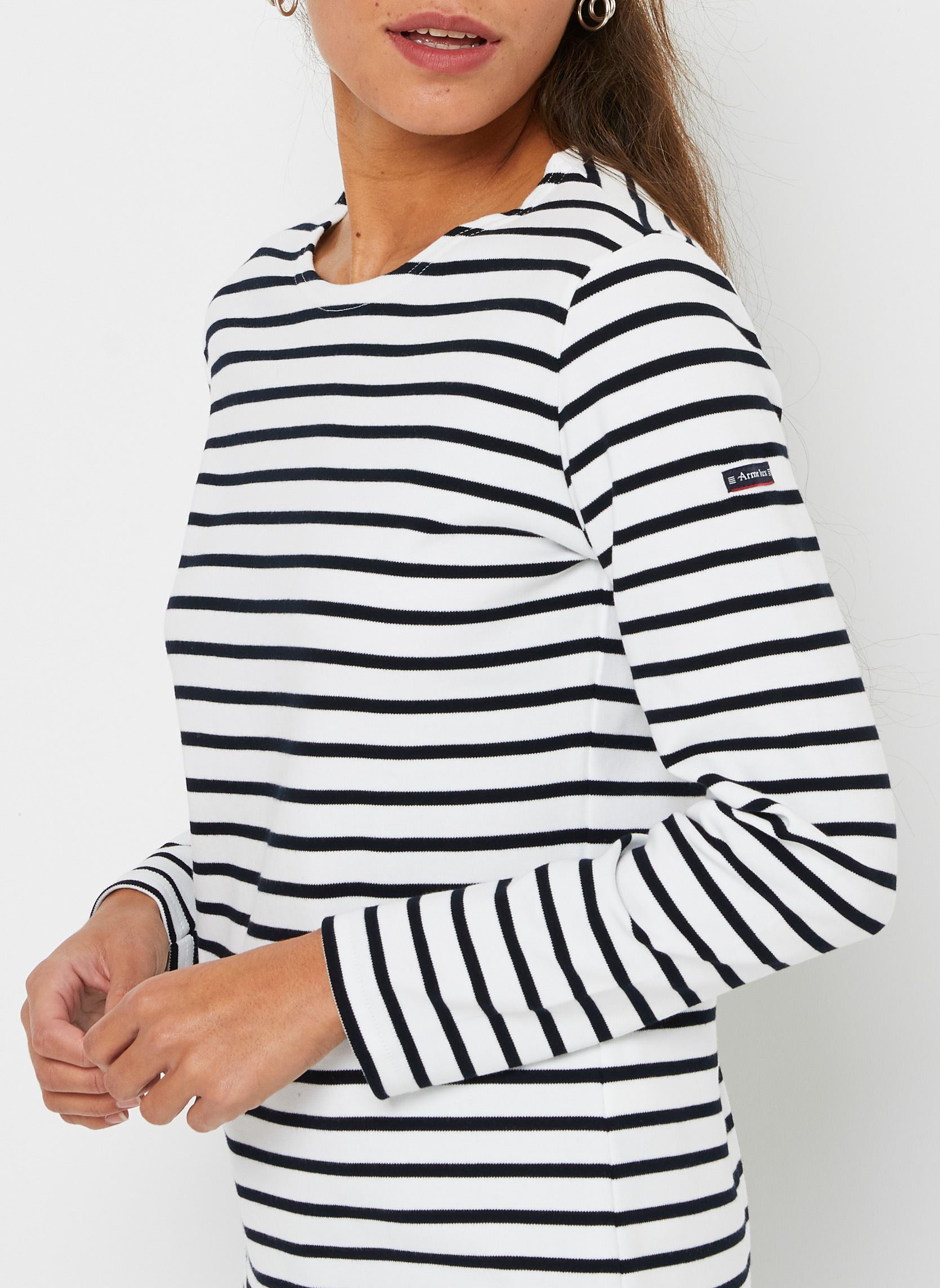 Tee-shirts Marinière ''Lesconil'' Femme femme multicolore Armor Lux Tee-shirts Marinière ''Lesconil'' Femme femme multicolore Blanc Rich navy