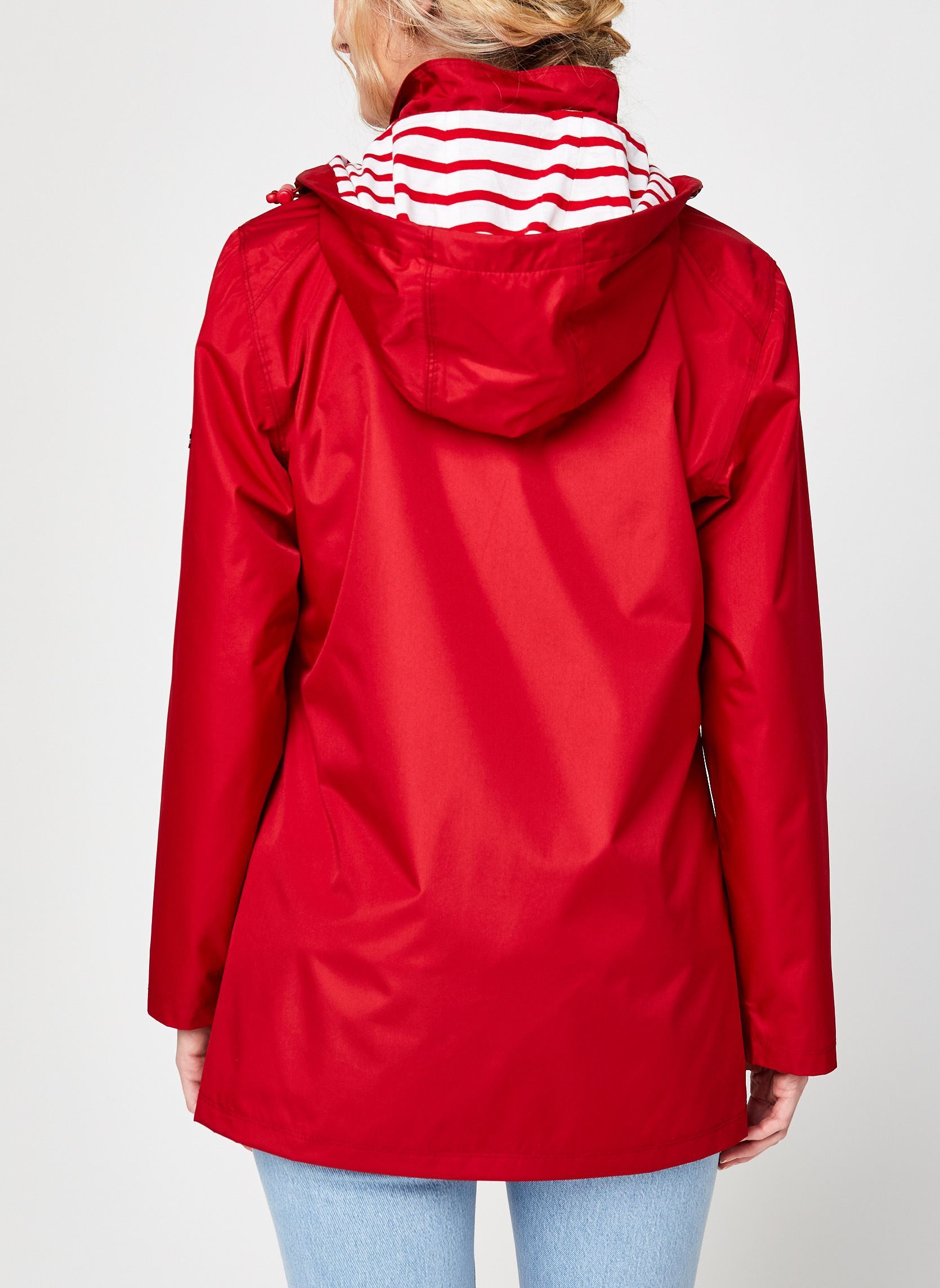 Regenjassen Parka ''Audierne'' Femme dames rood Armor Lux Regenjassen Parka ''Audierne'' Femme dames rood Braise