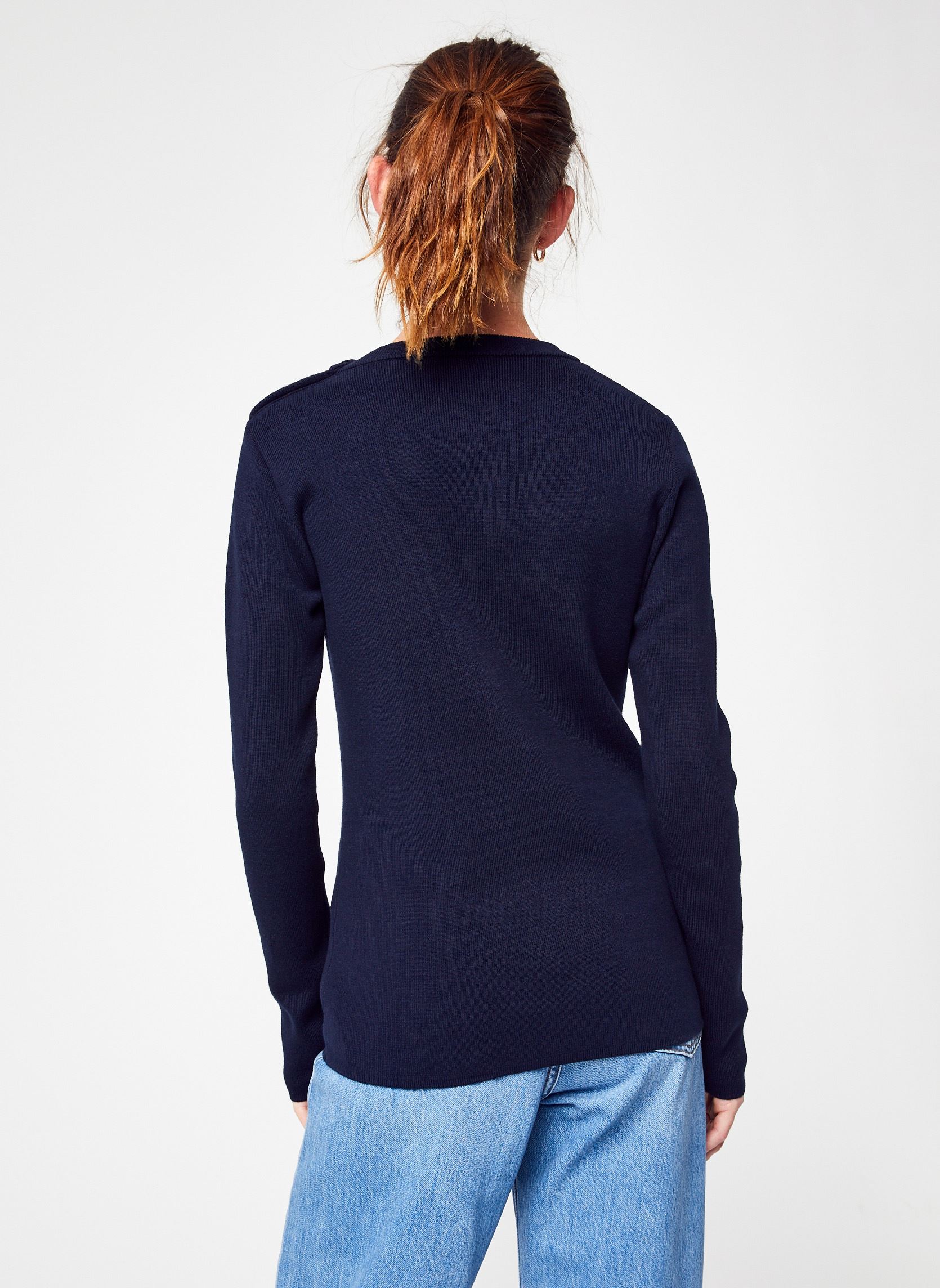 Truien Pull Marin ''Groix'' Femme dames blauw Armor Lux Truien Pull Marin ''Groix'' Femme dames blauw D85 Rich Navy
