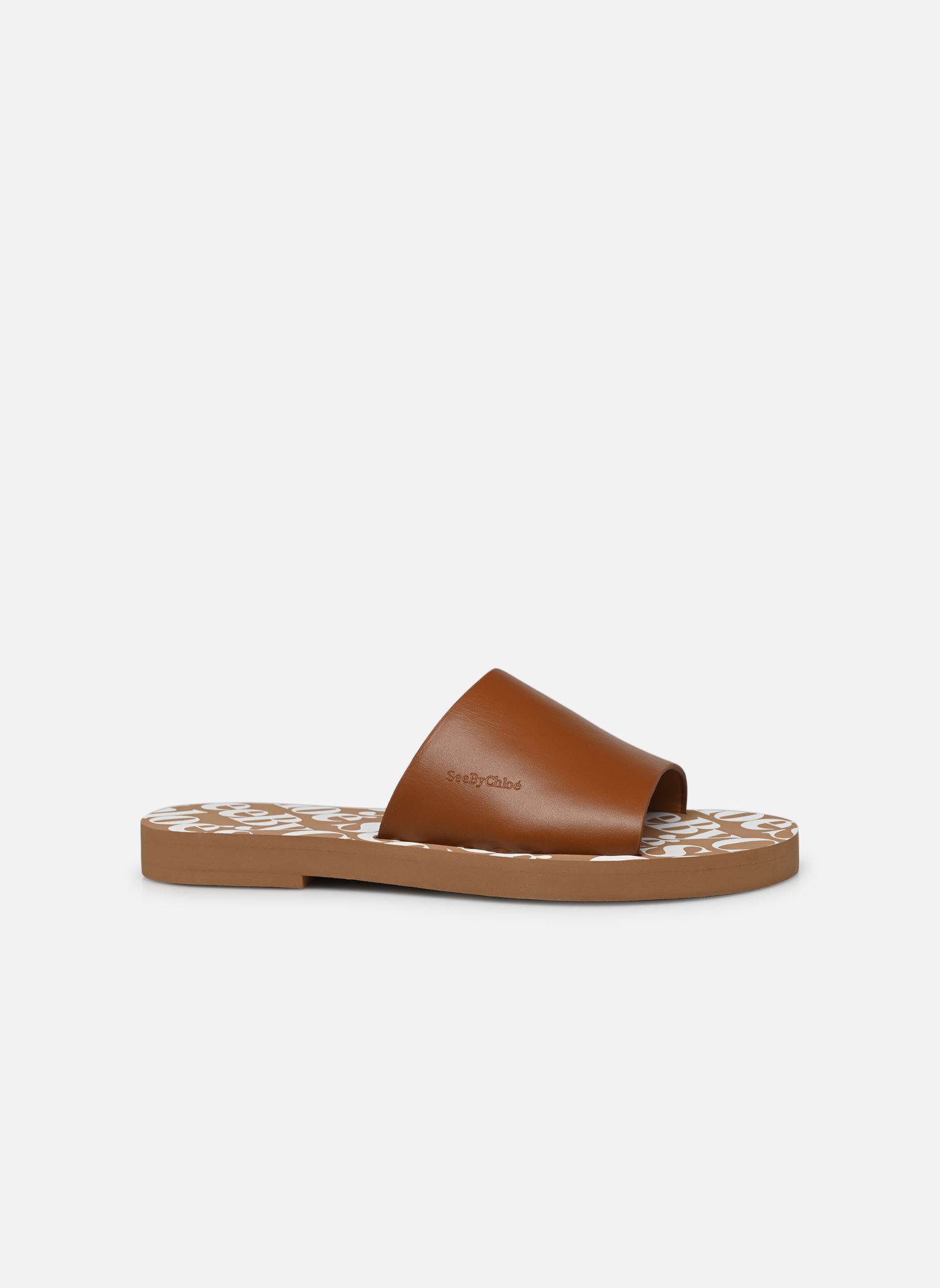 Pantoletten Essie Slide damen braun See by Chloé Pantoletten Essie Slide damen braun TAN