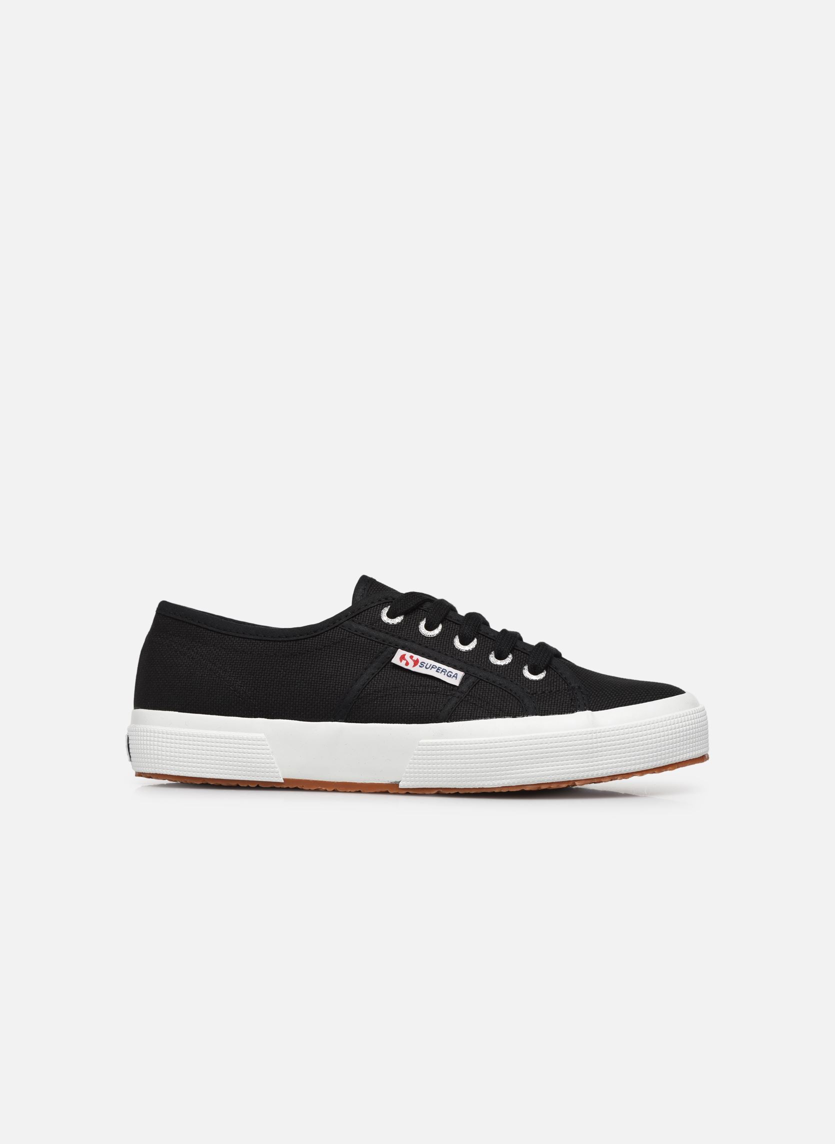 Baskets toile 2750 Cotu Classic Coton femme noir Superga Baskets toile 2750 Cotu Classic Coton femme noir BLACK WHITE