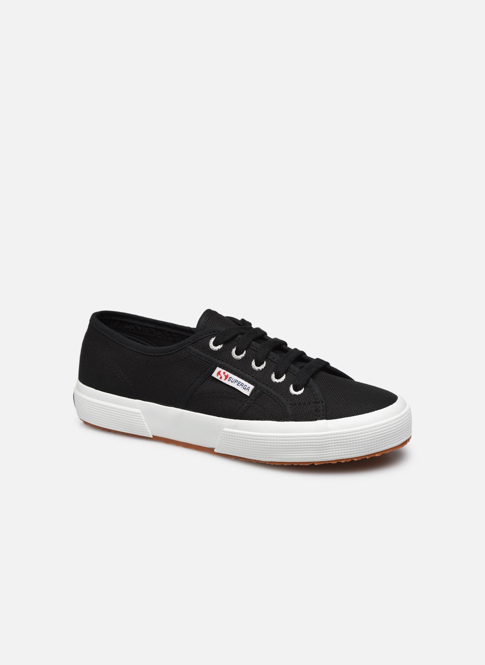 Baskets toile 2750 Cotu Classic Coton femme noir Superga Baskets toile 2750 Cotu Classic Coton femme noir BLACK WHITE
